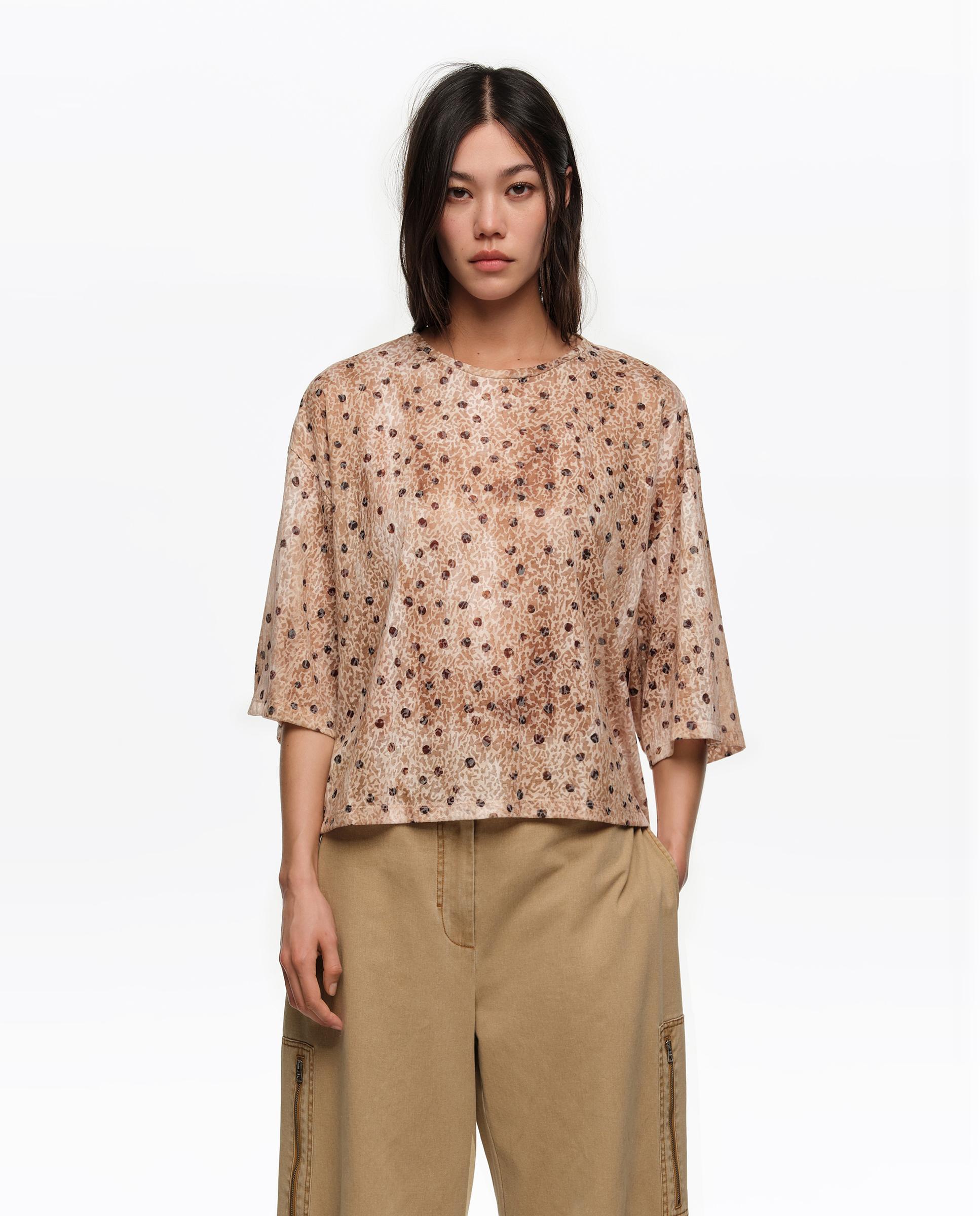 Imagem 0 de T-shirt Boxy Devore Dots