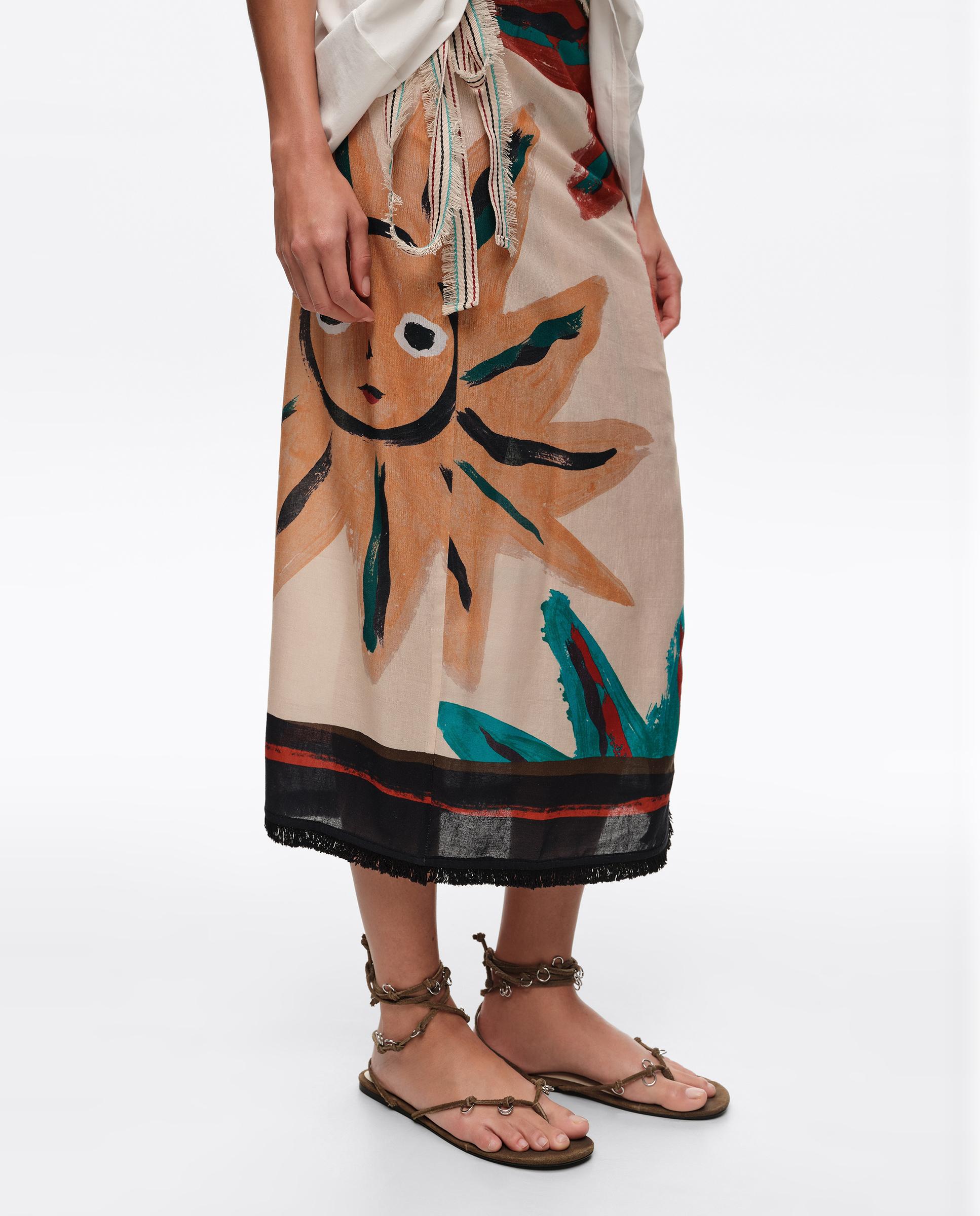Saia Pareo Midi Sun Positional Preto-2