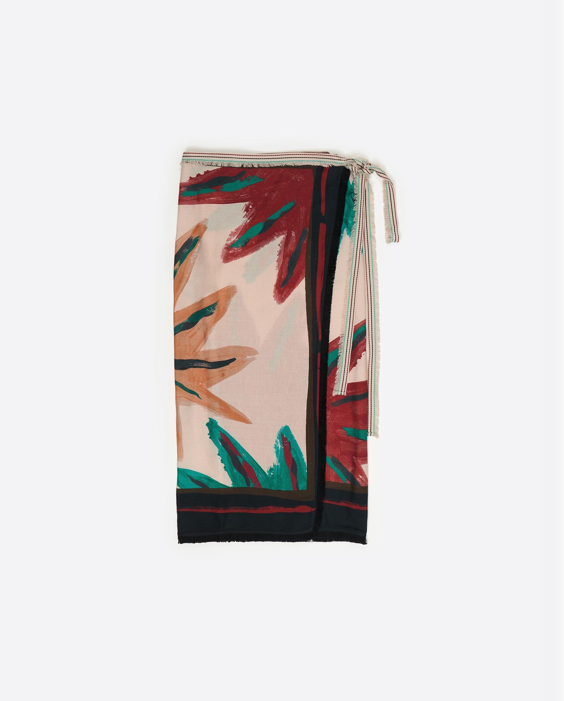 Saia Pareo Midi Sun Positional Preto-5