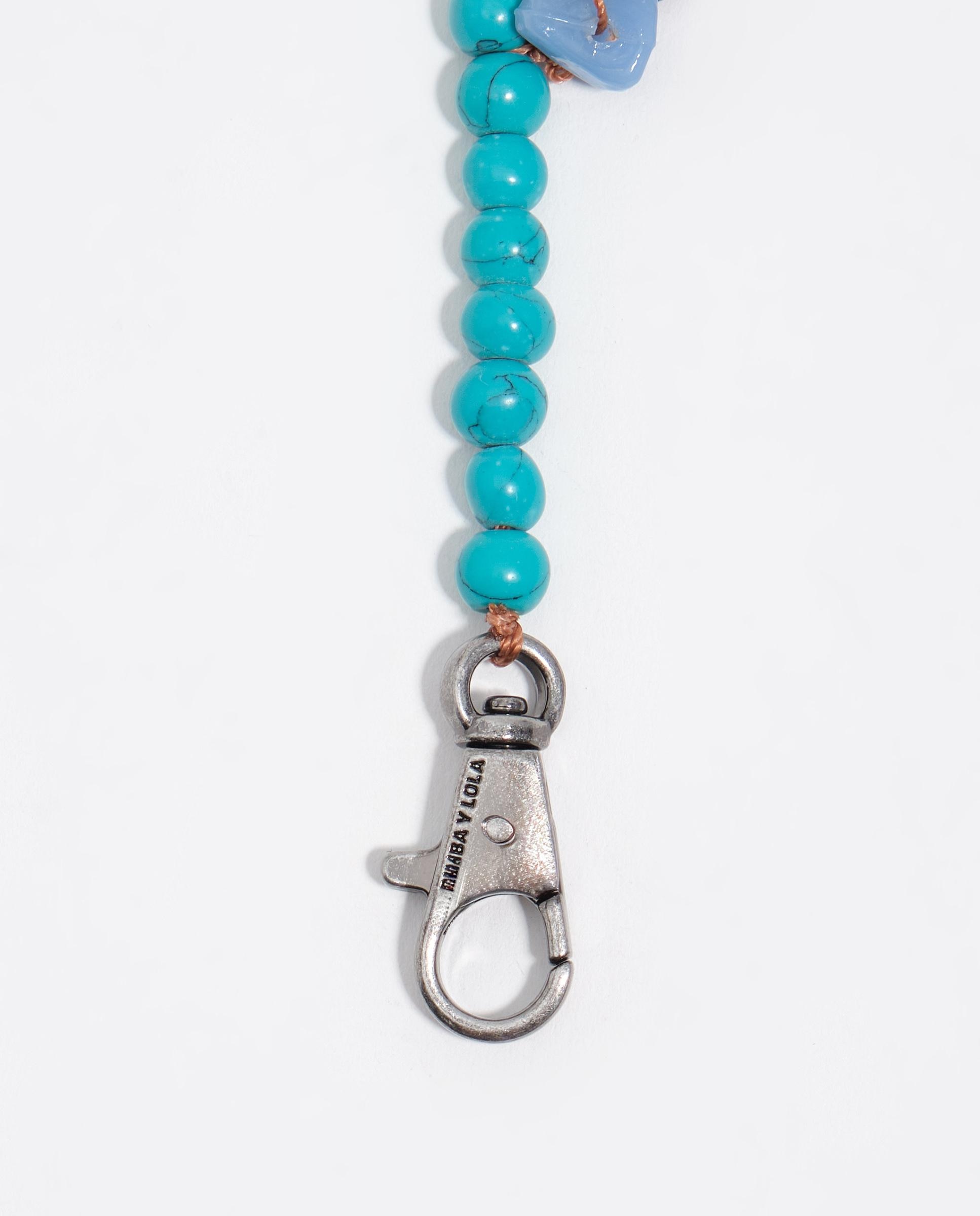 Pulseira Pedras e Pérolas Multicolor-3