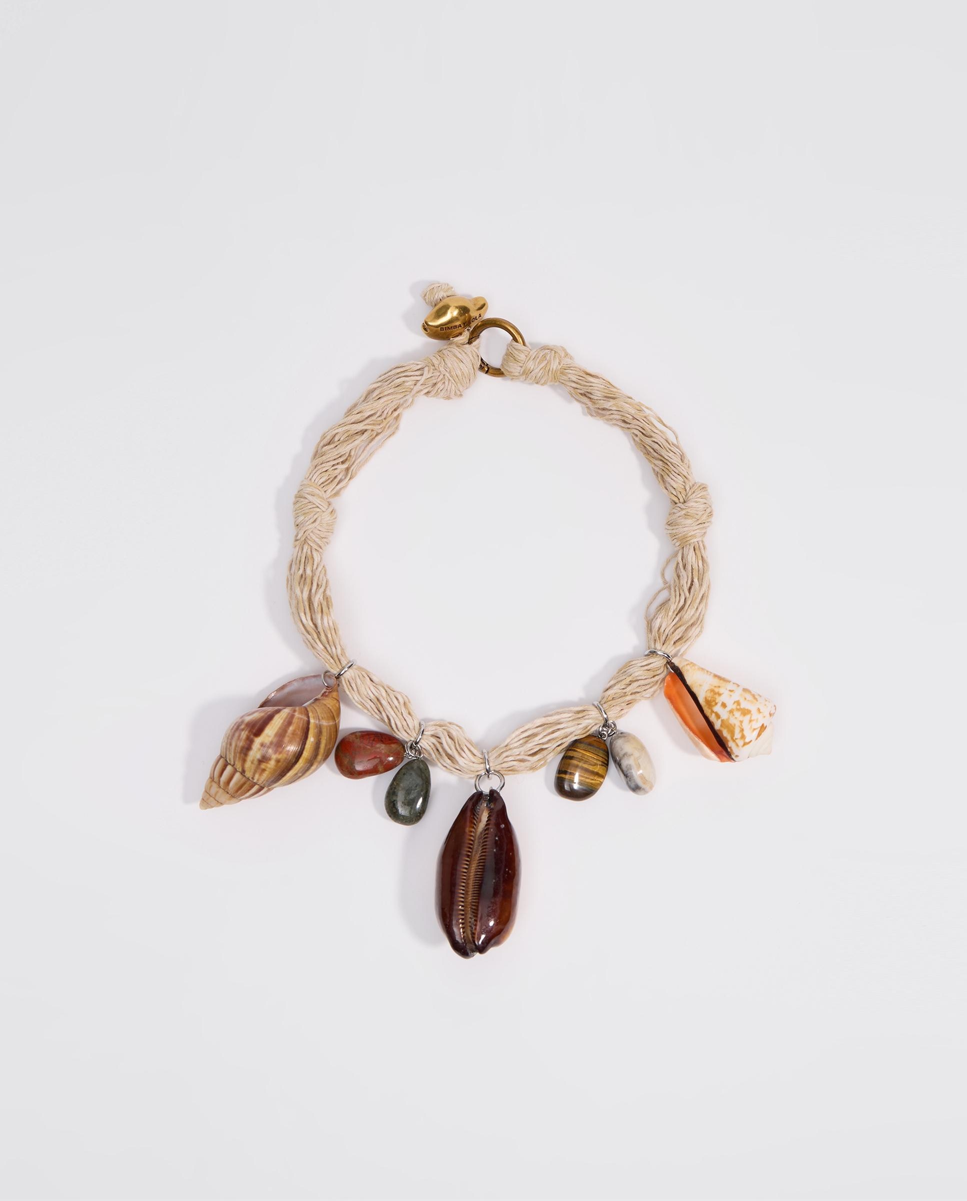 Imagem 0 de Colar Buzios Naturais e Pedras