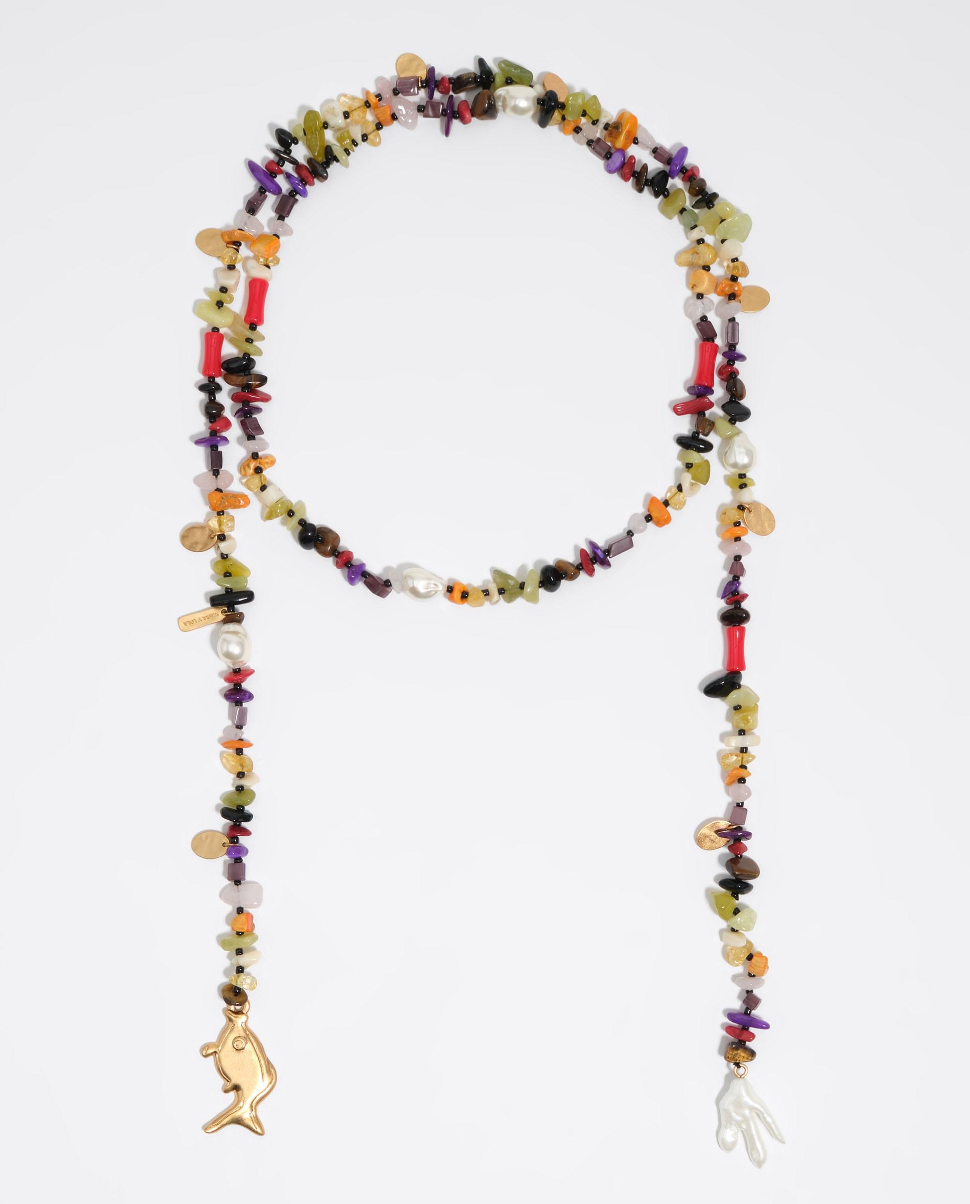 Imagem 0 de Colar Peixe e Pedras