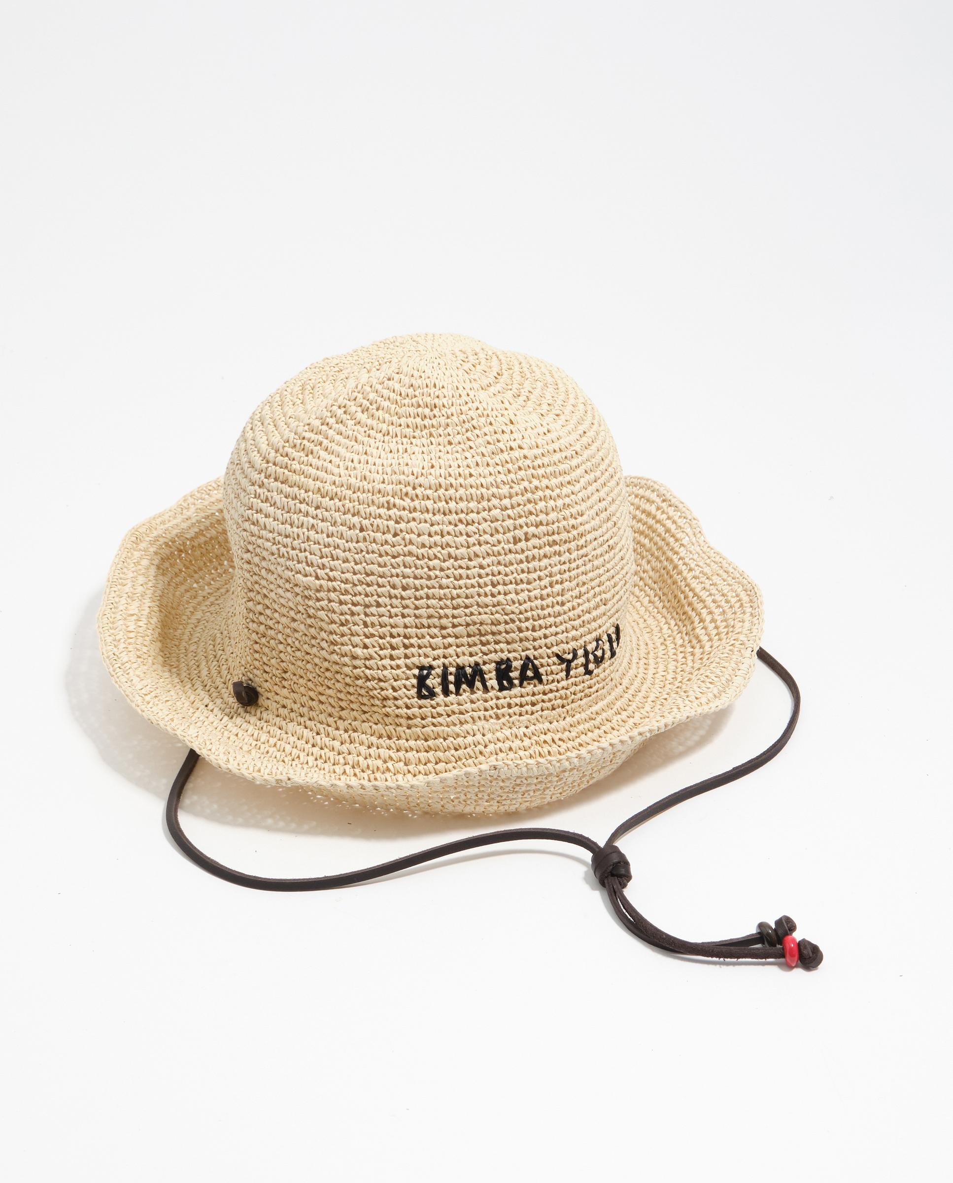 Imagem 0 de Chapéu Efeito Ráfia com Logo Bordado