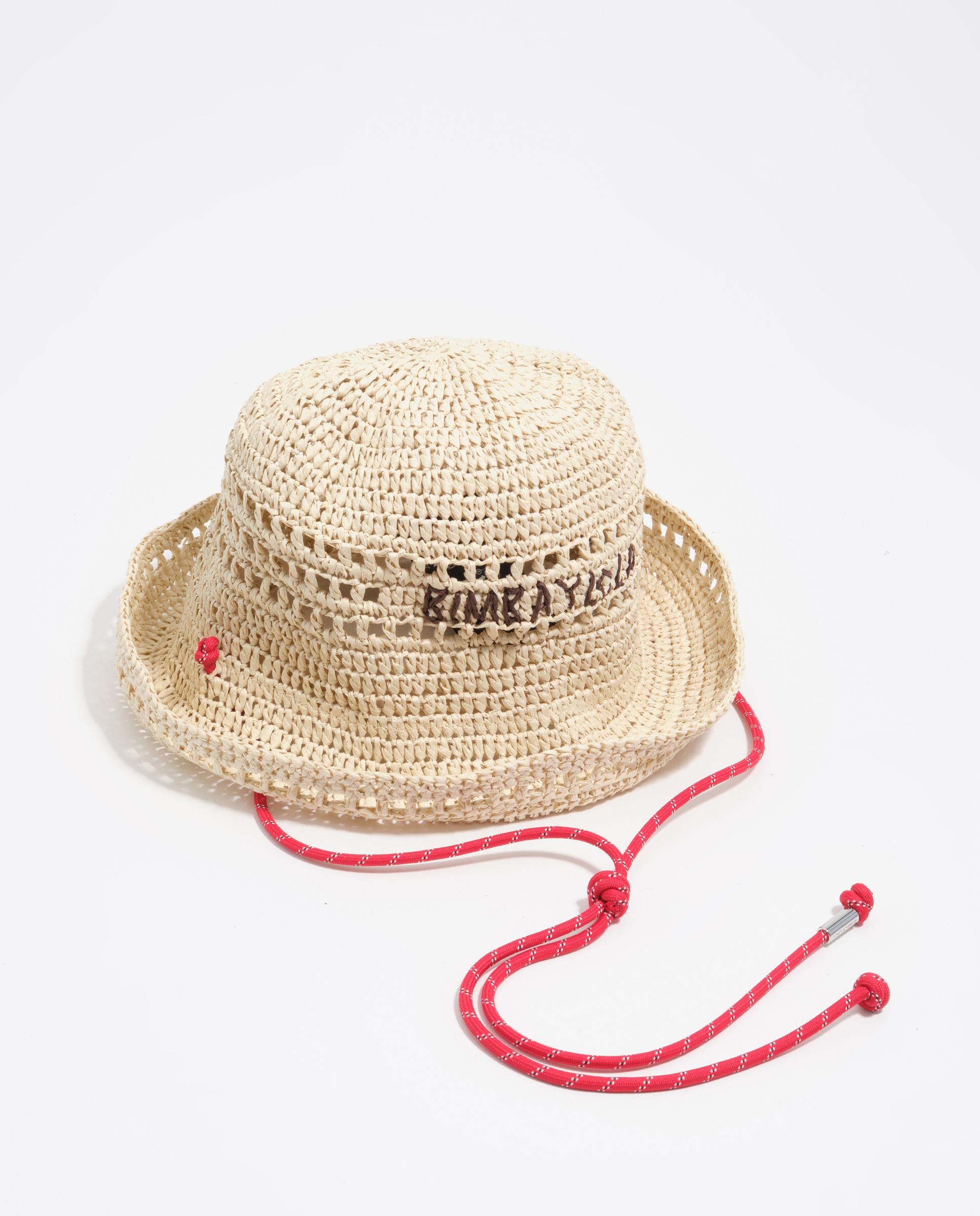 Imagem 0 de Chapéu Efeito Ráfia com Logo Bordado