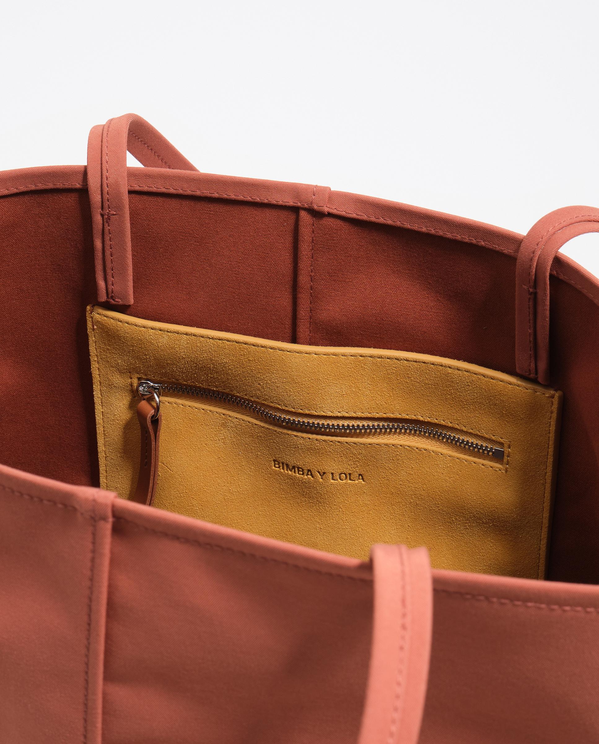 Mala Shopper Grande de Nylon Telha-4