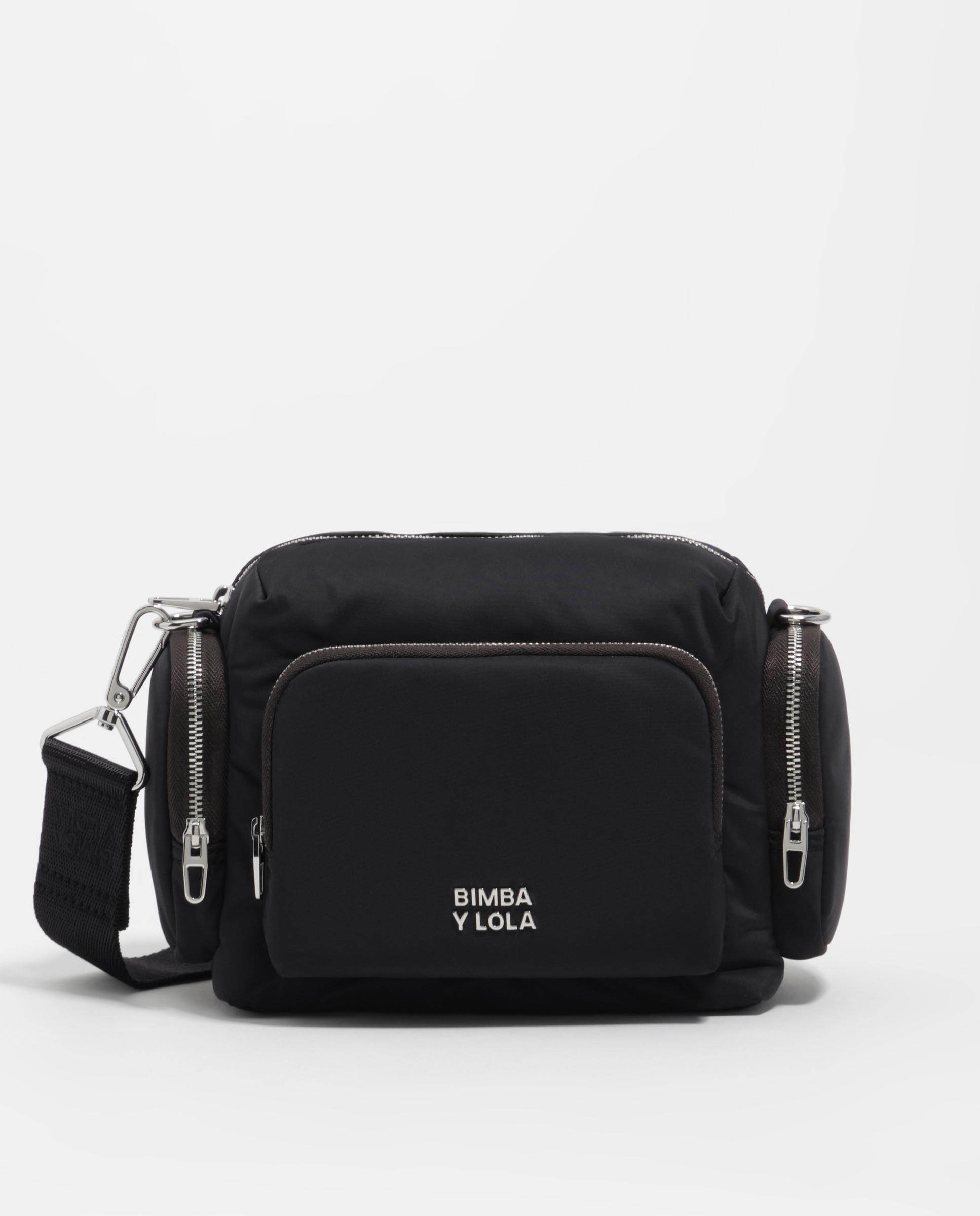 Imagem 0 de Mala a Tiracolo com Fecho Zip e Logo