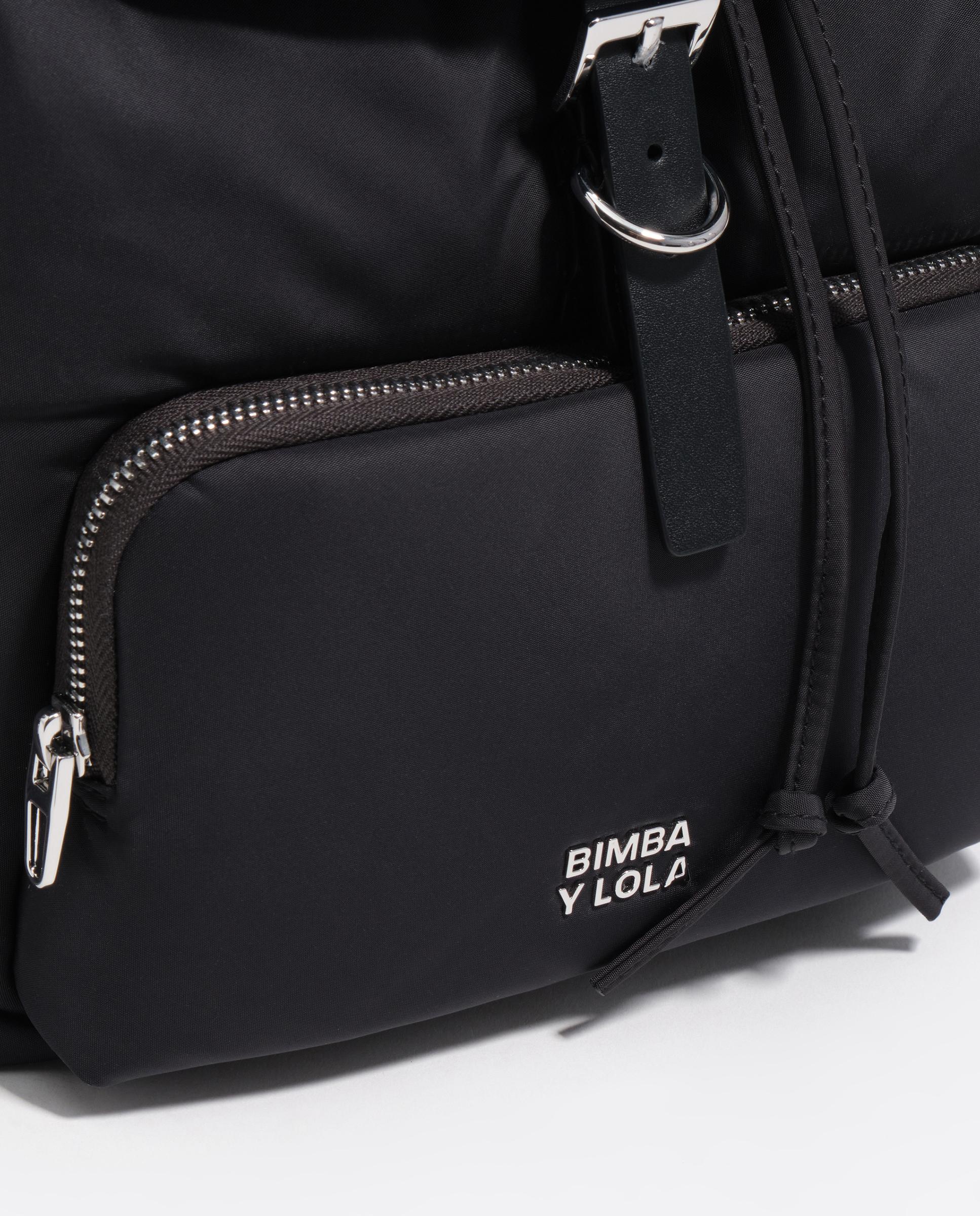 Mochila com Vários Bolsos e Fecho Zip Cinzento-escuro-2