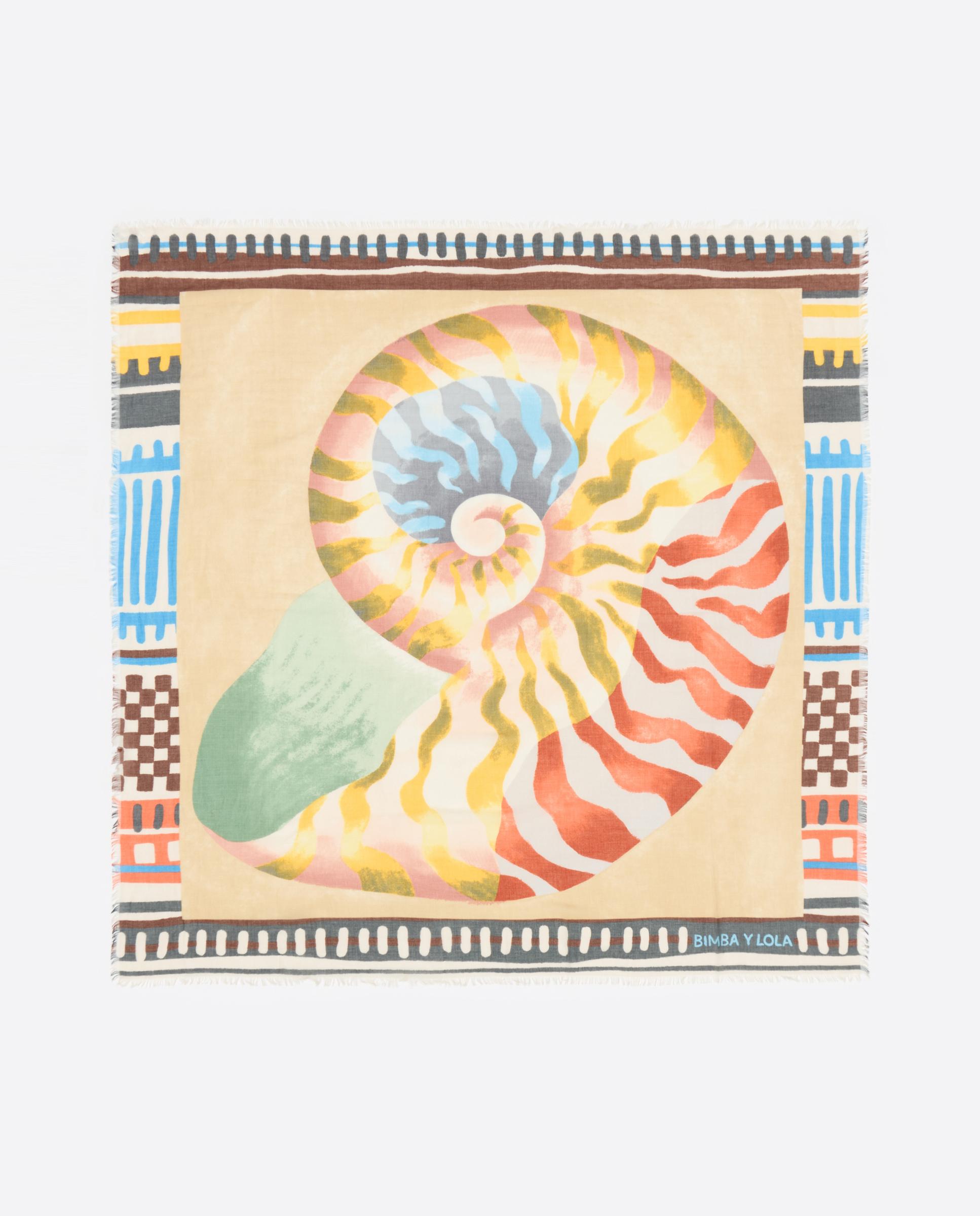 Imagem 0 de Lenço Estampado Caracola