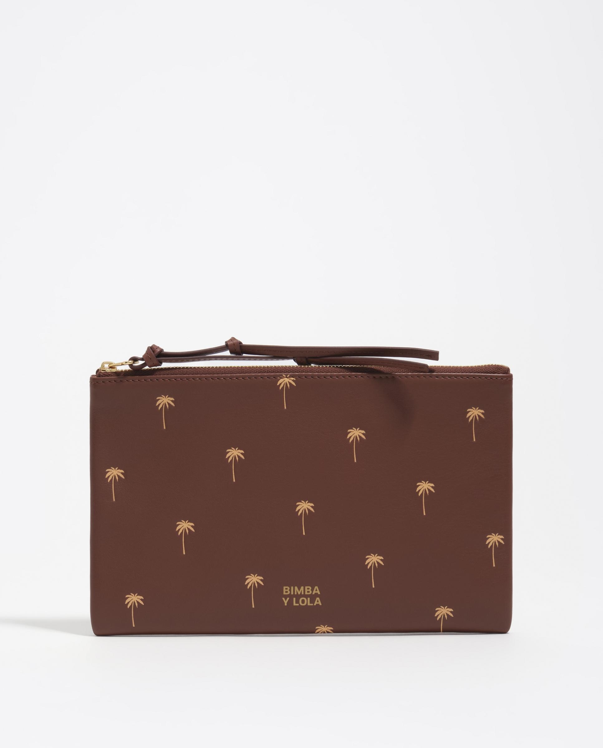 Imagem 0 de Necessaire Grande em Pele Palms