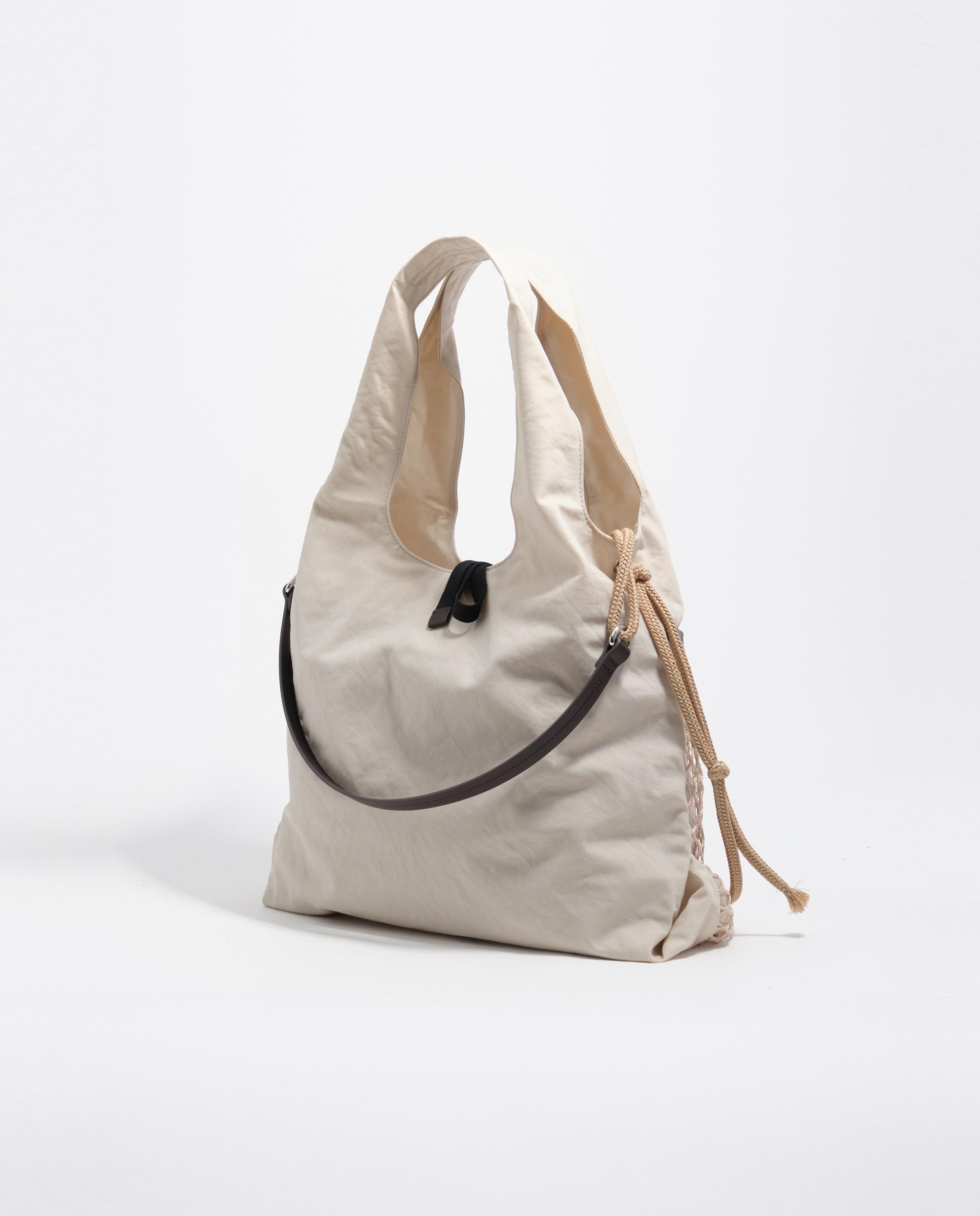 Mala Paper Grande Nylon Branco-marfim-2