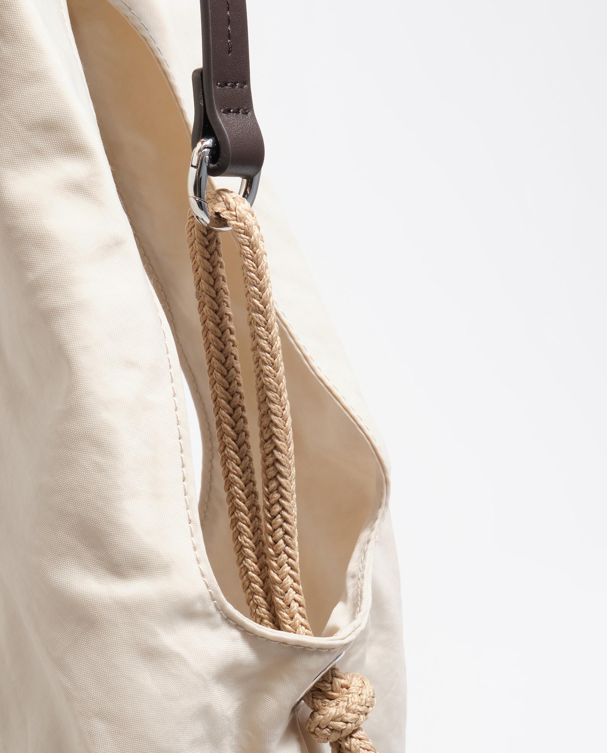 Mala Paper Grande Nylon Branco-marfim-3