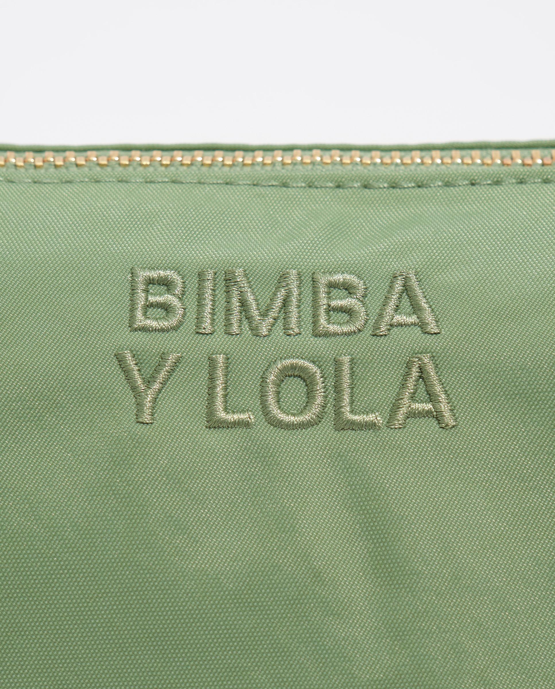 Necessaire de Nylon com Fecho Zip Verde-4