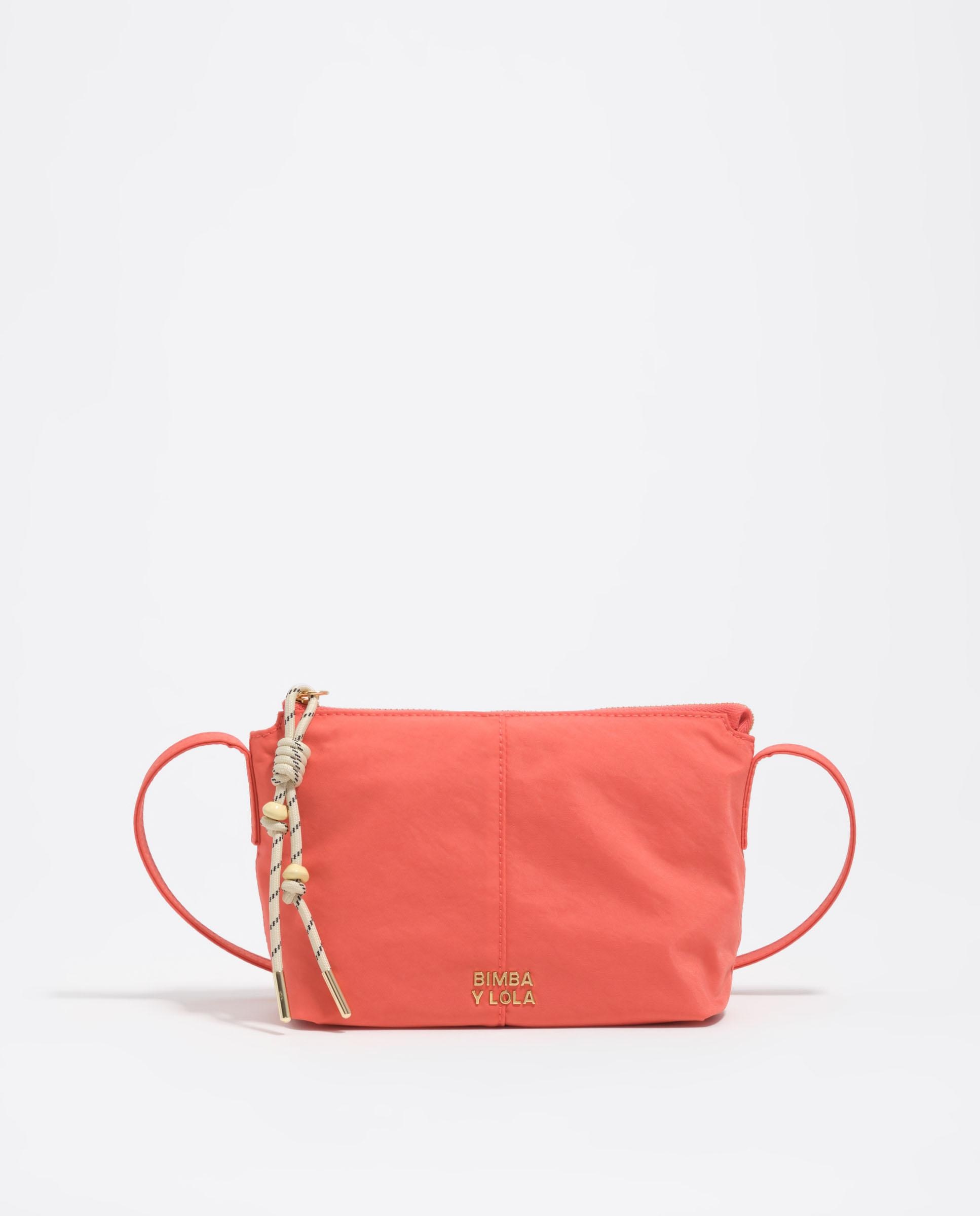 Mala a Tiracolo Mini Nylon Coral-1