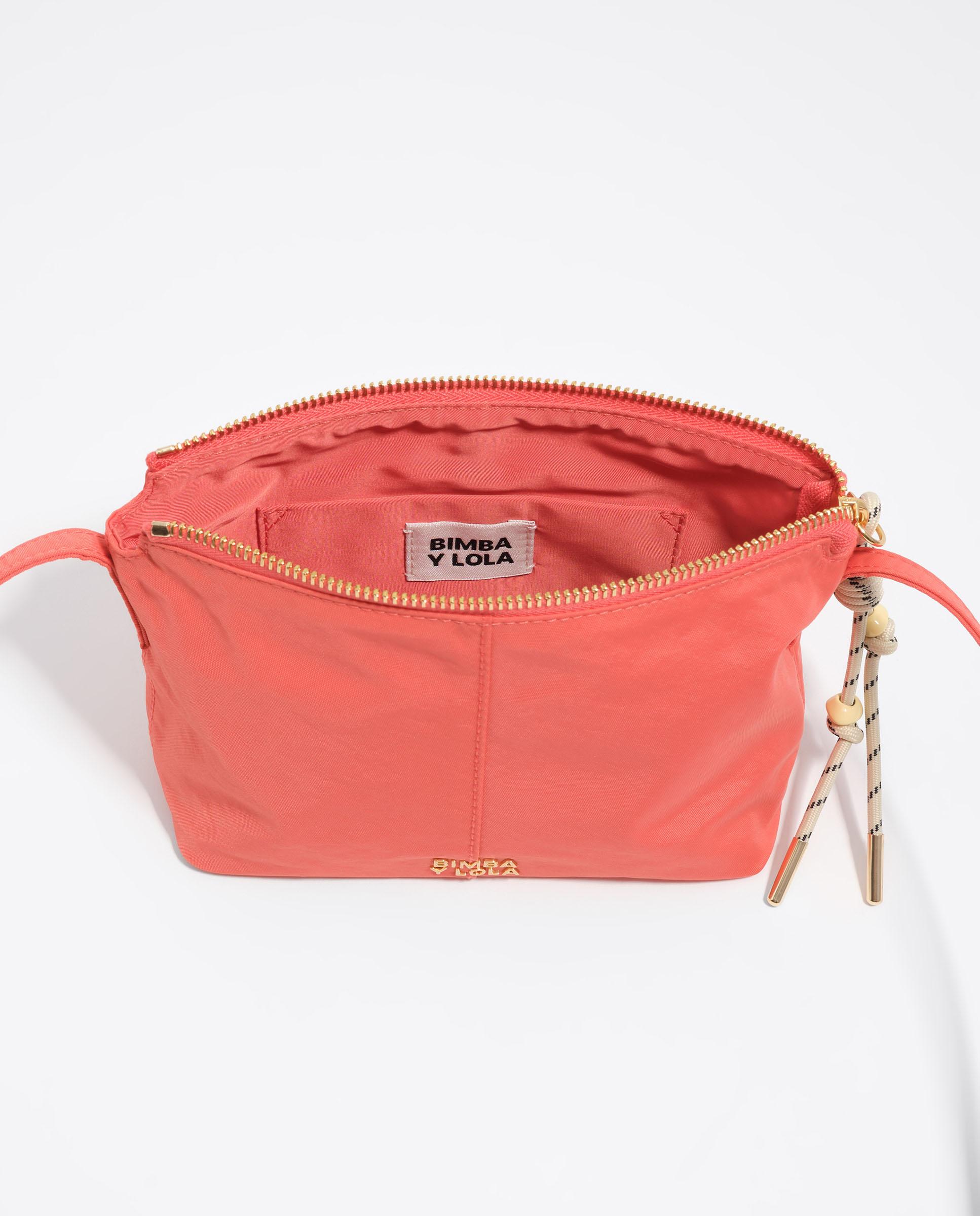Mala a Tiracolo Mini Nylon Coral-3