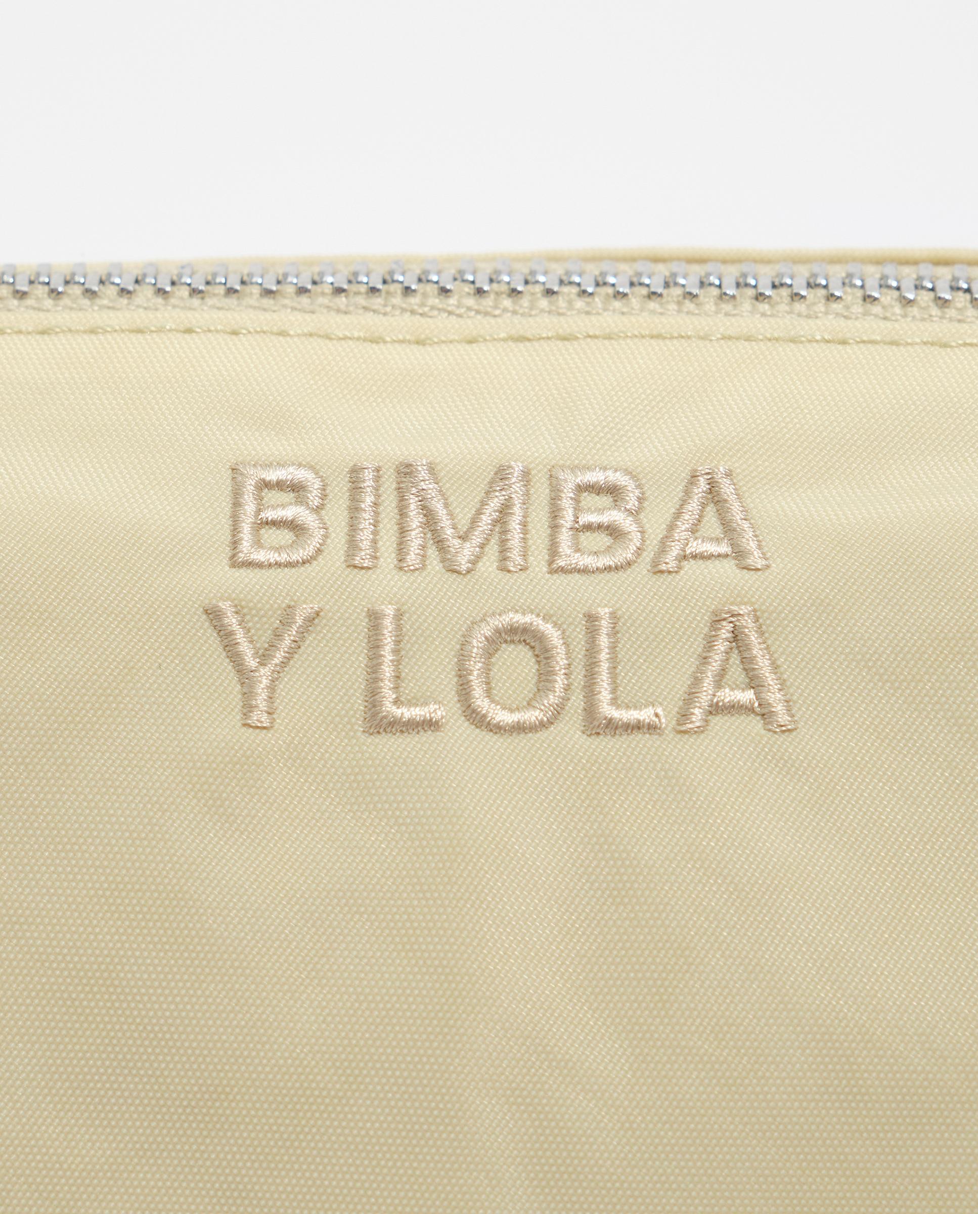 Necessaire Médio com Fecho Zip Bege-4