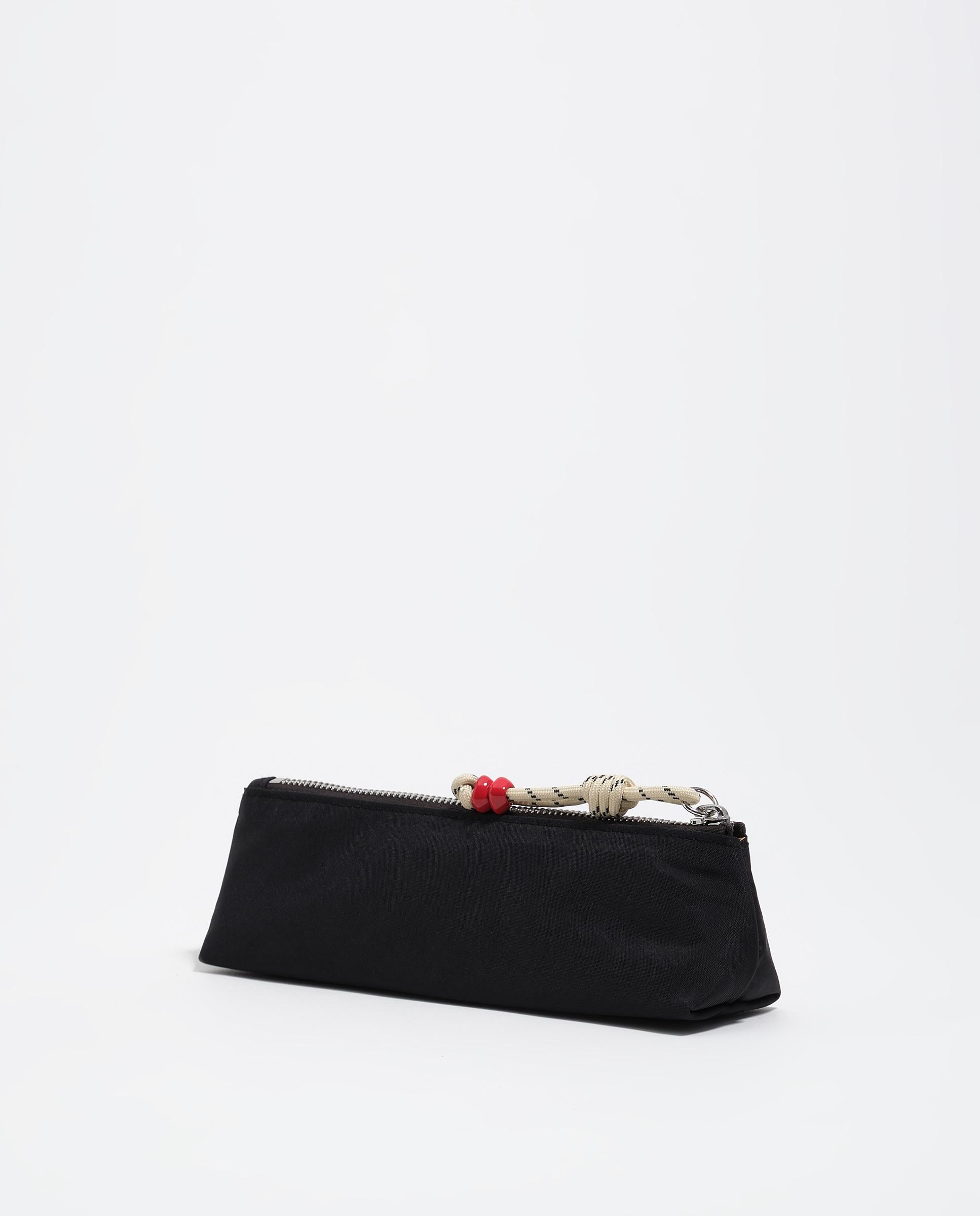 Estojo de Nylon com Fecho Zip Preto-4