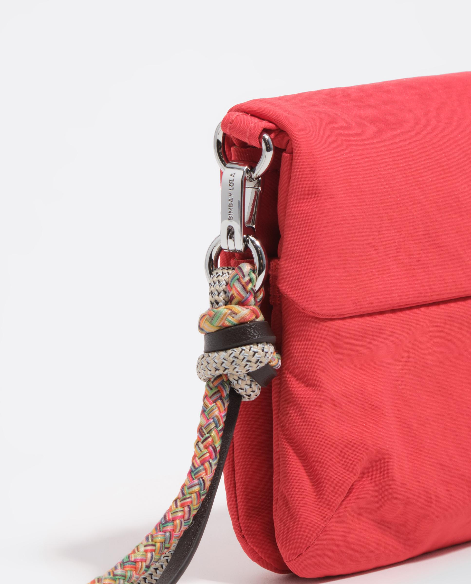 Carteira Grande Nylon Coral-3