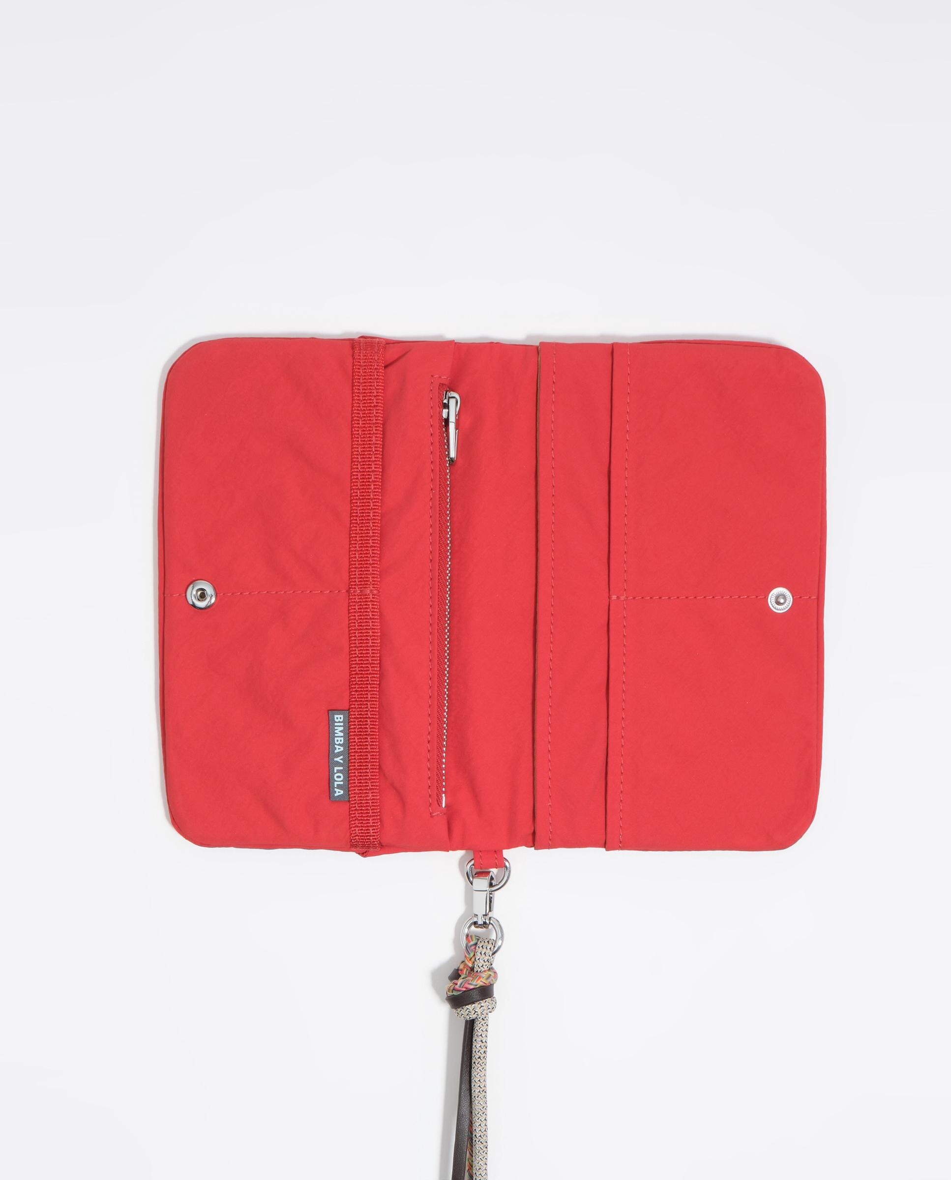 Carteira Grande Nylon Coral-4