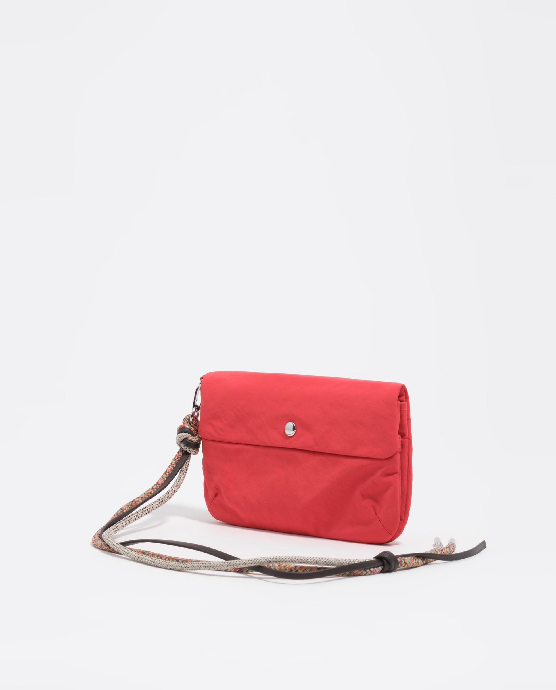 Carteira Grande Nylon Coral-5