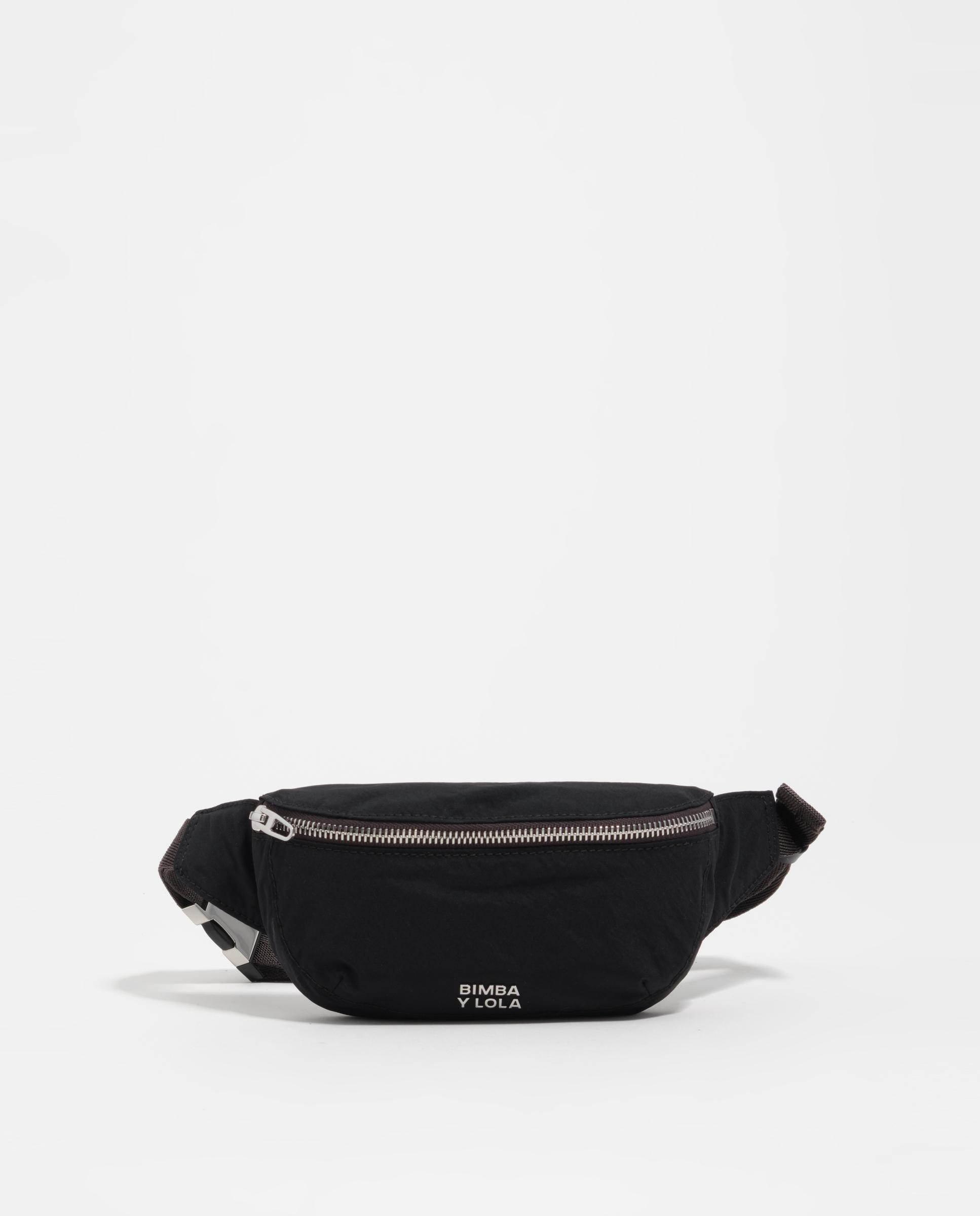 Imagem 0 de Bolsa de Cintura com Fecho Zip e Logo