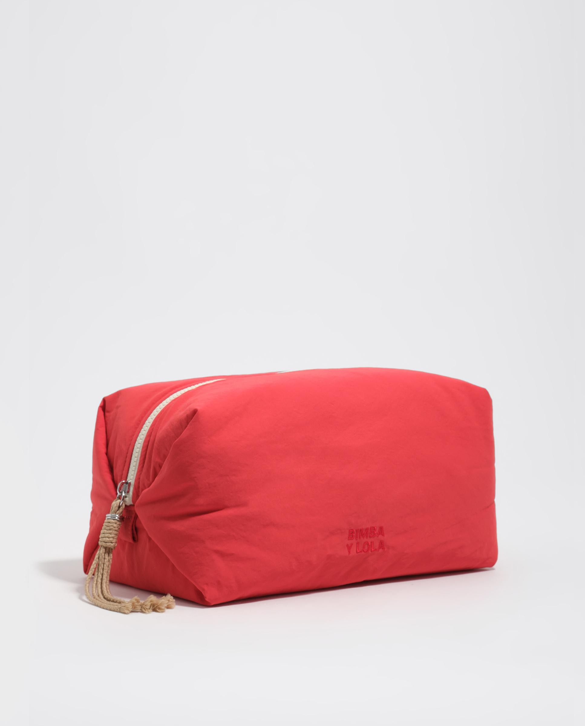 Necessaire Grande Nylon Coral-2