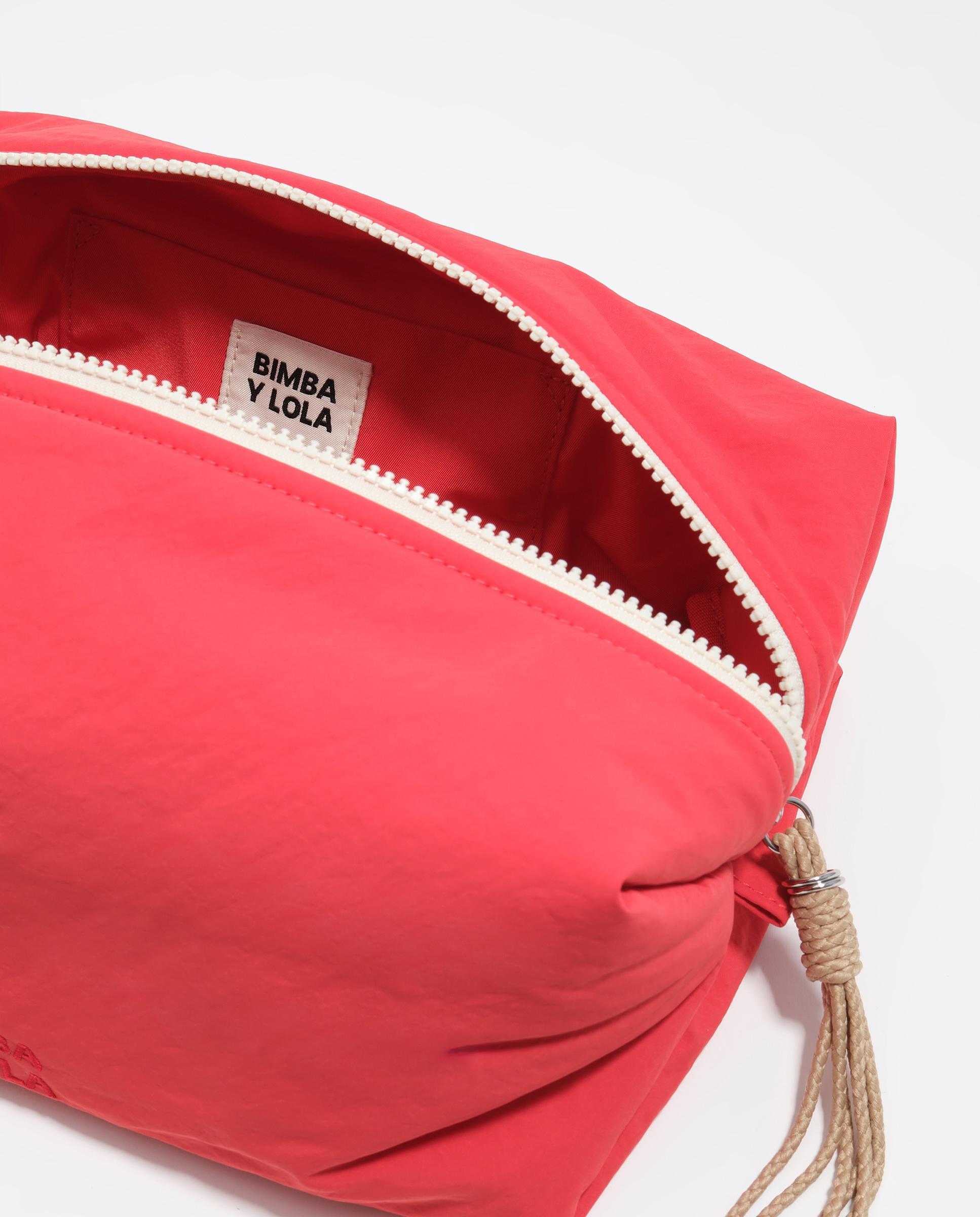 Necessaire Grande Nylon Coral-4