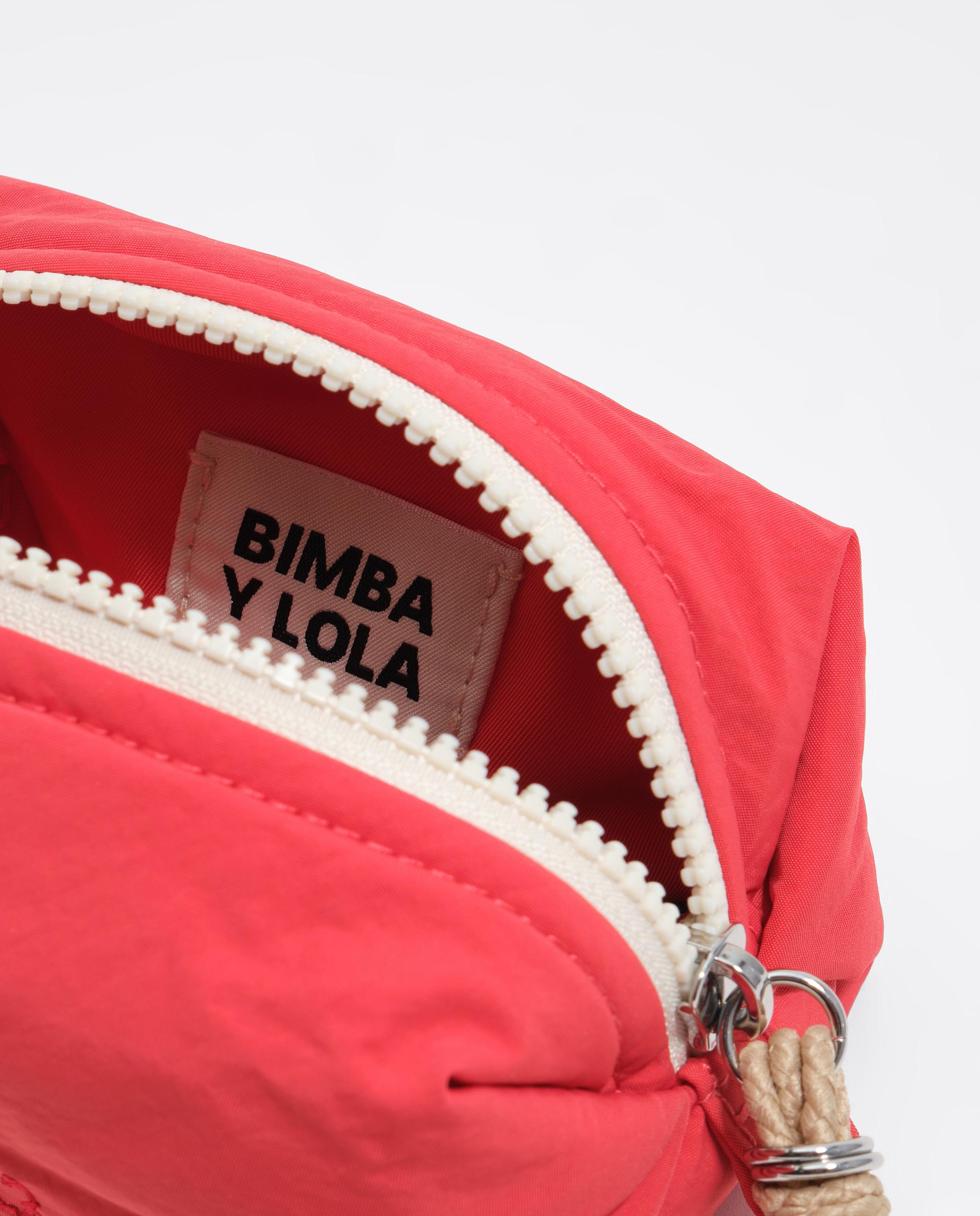 Necessaire Pequeno Nylon Coral-4