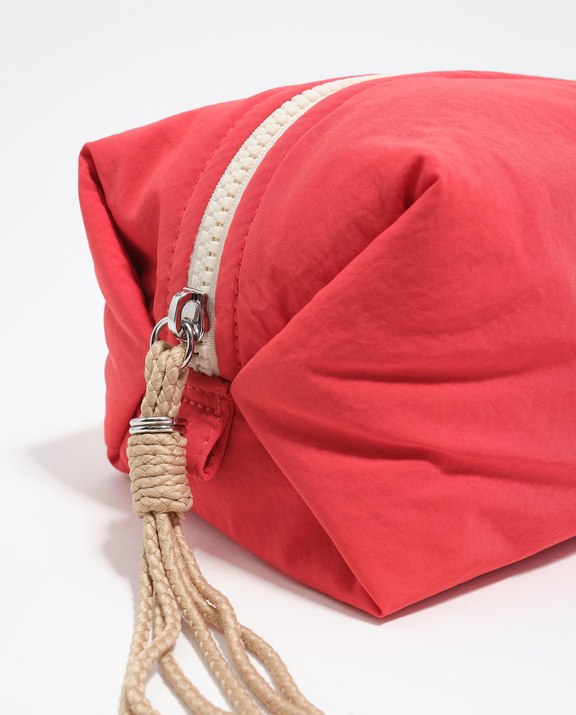 Necessaire Grande Nylon Coral-3