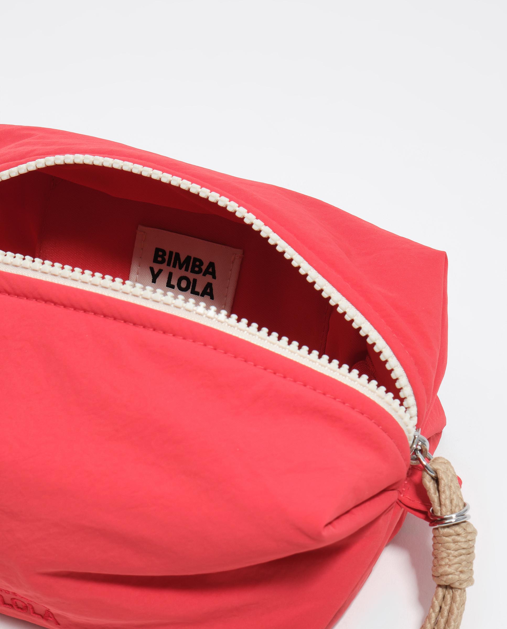 Necessaire Grande Nylon Coral-4