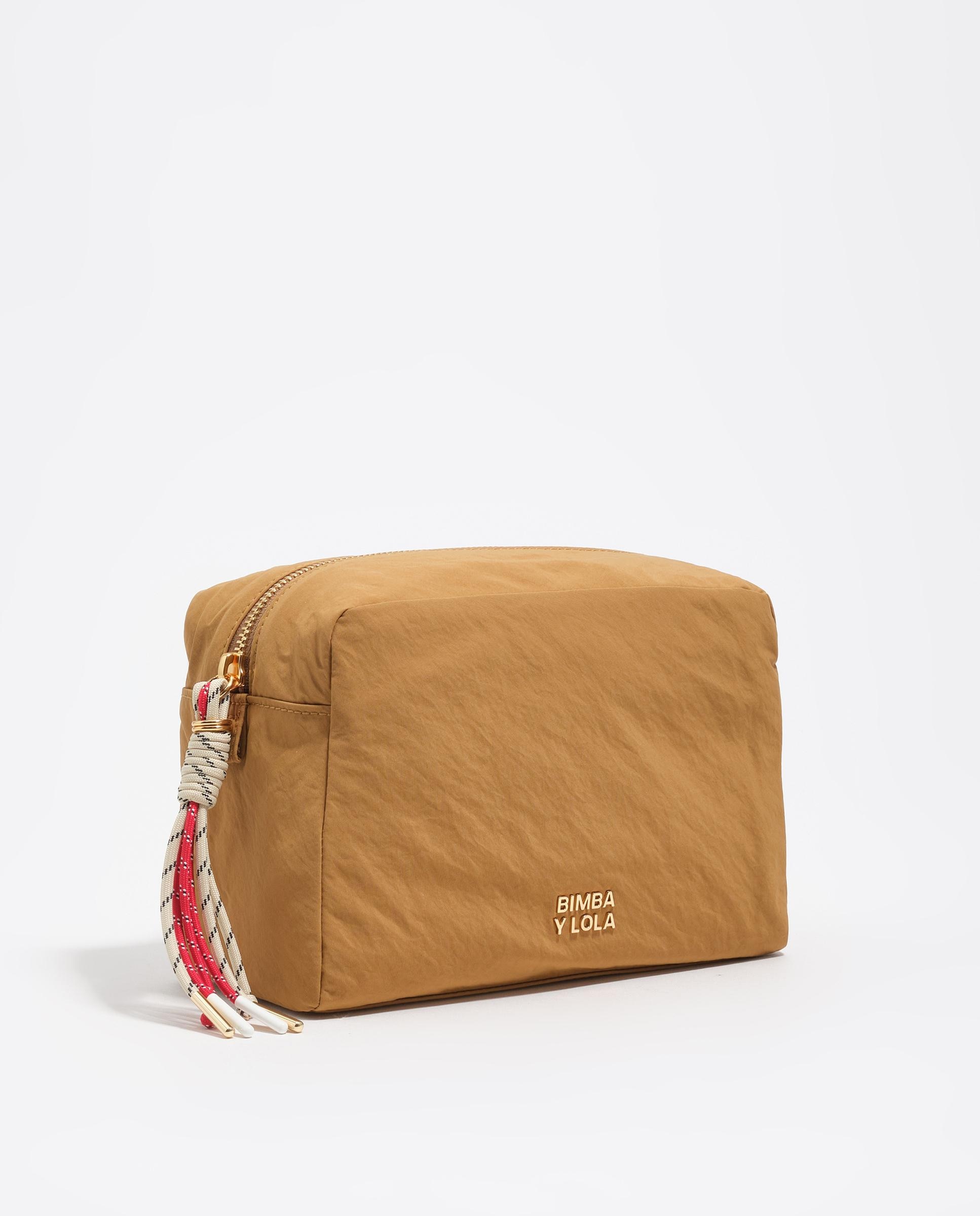 Necessaire Grande Nylon Caramelo-2