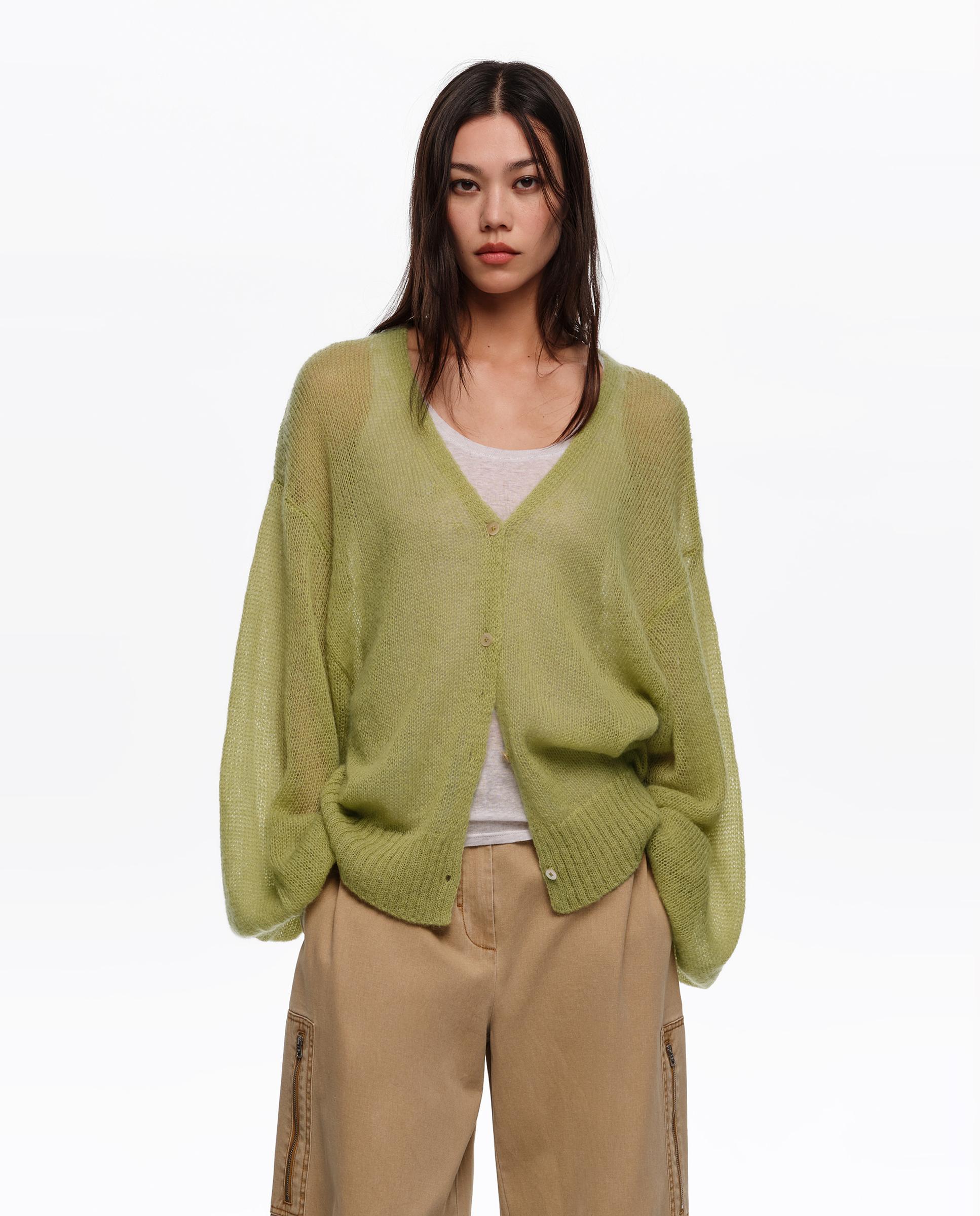 Imagem 0 de Cardigan Comprido Mohair Lã