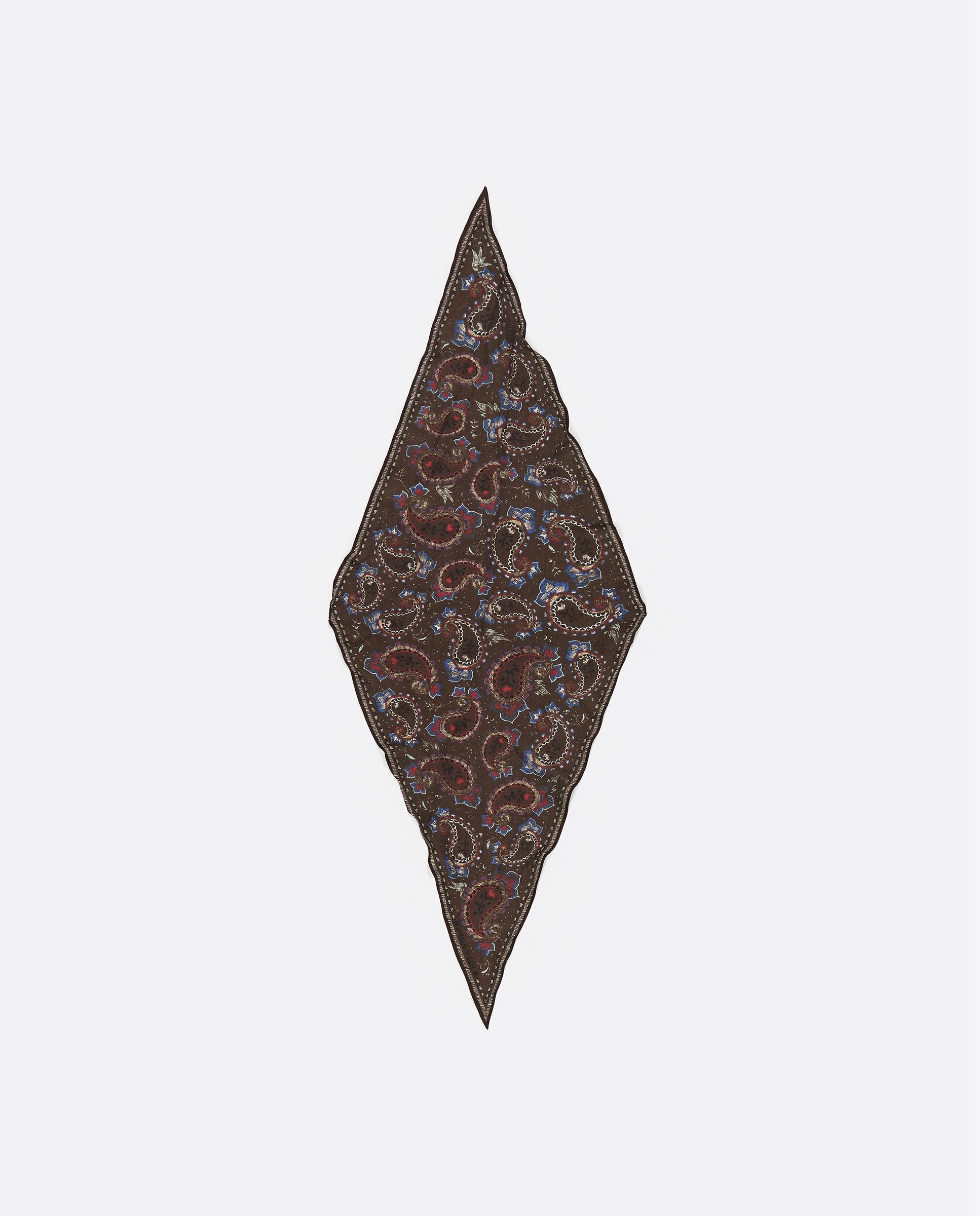 Imagem 0 de Lenço Losango com Estampado Paisley