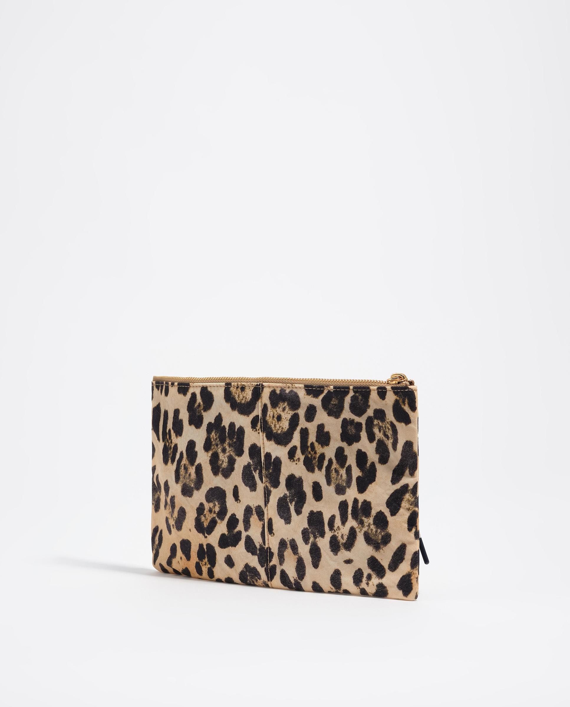 Necessaire de Nylon Leopardo Natural-4