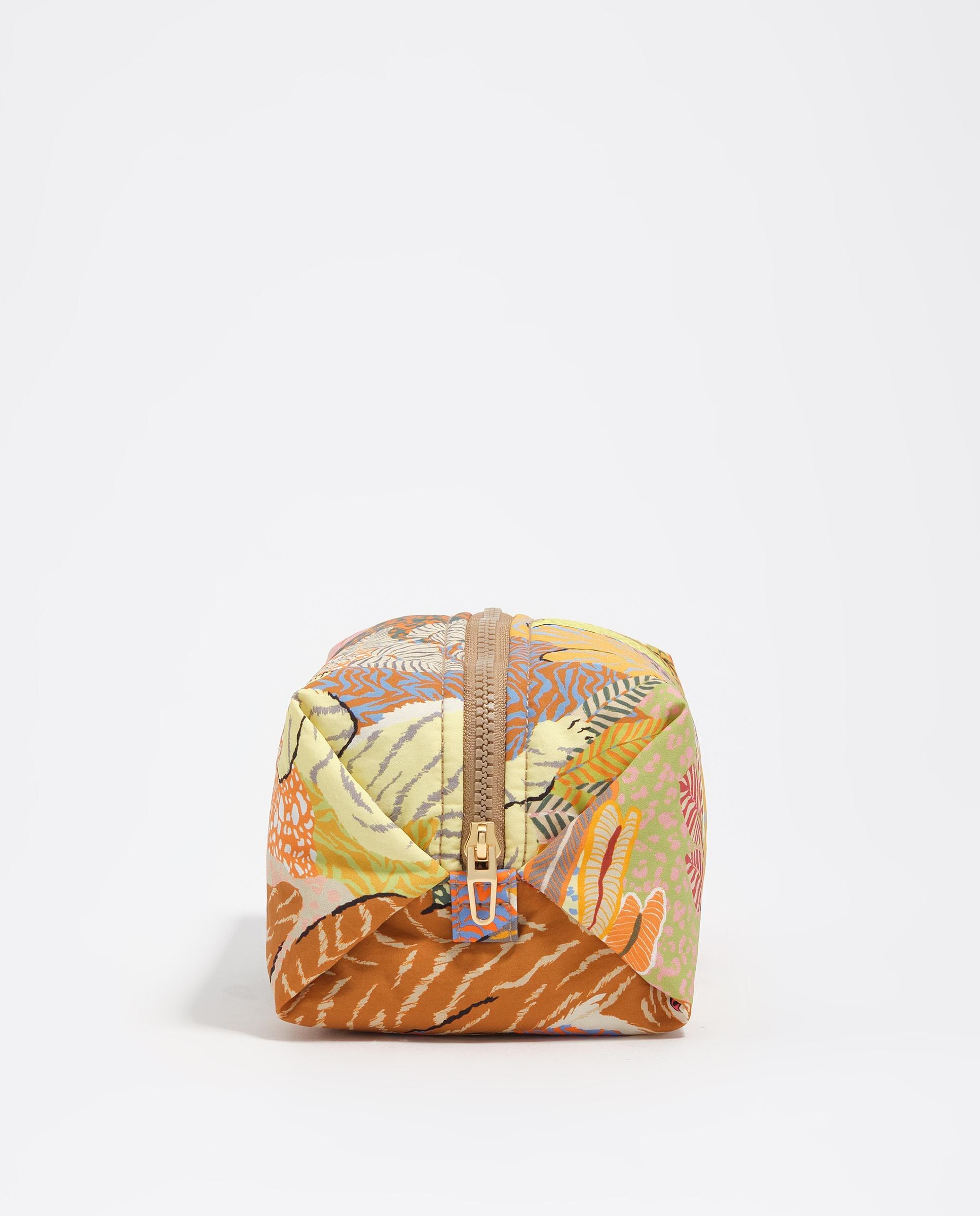 Necessaire Médio de Nylon Multicolor-3