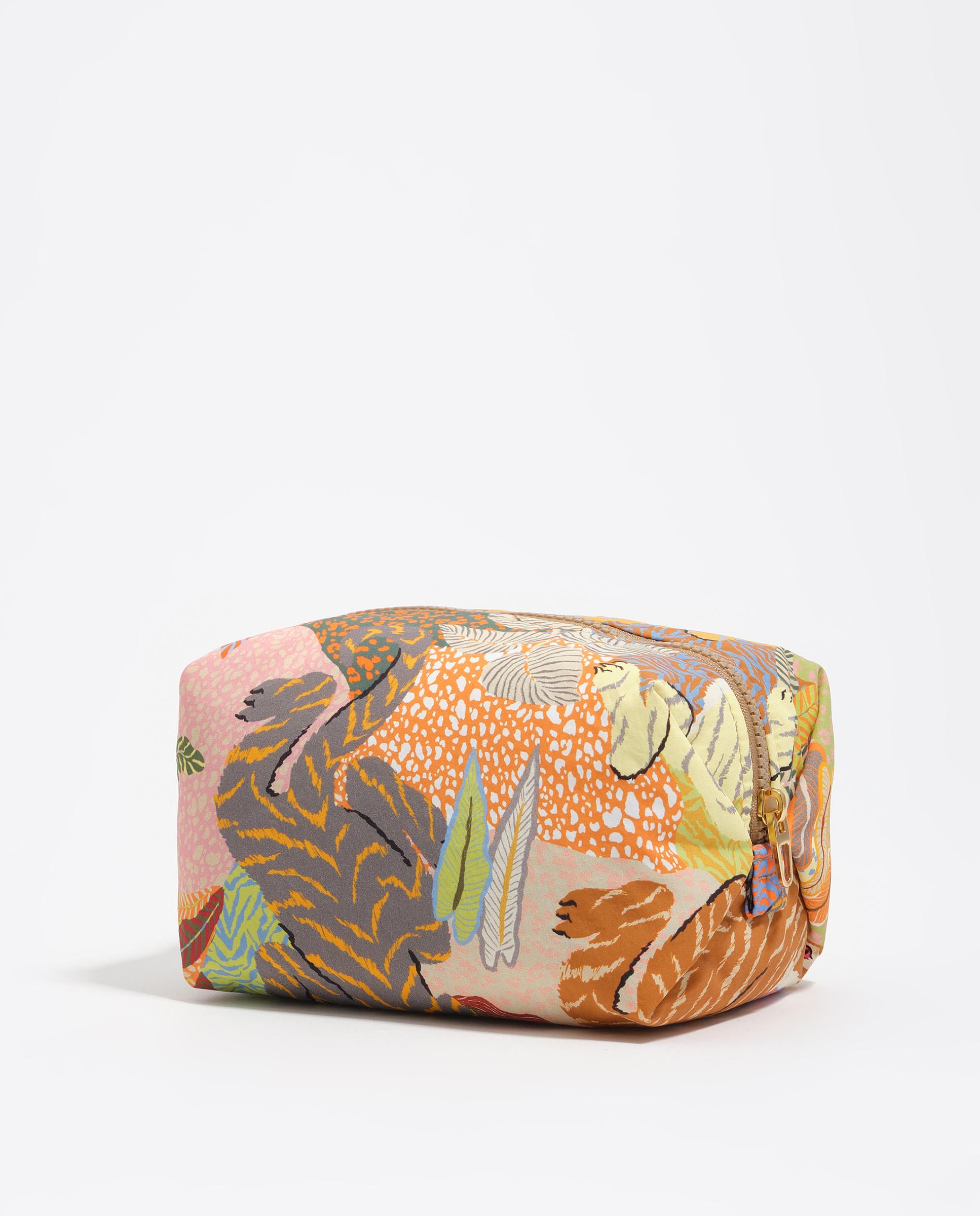 Necessaire Médio de Nylon Multicolor-6