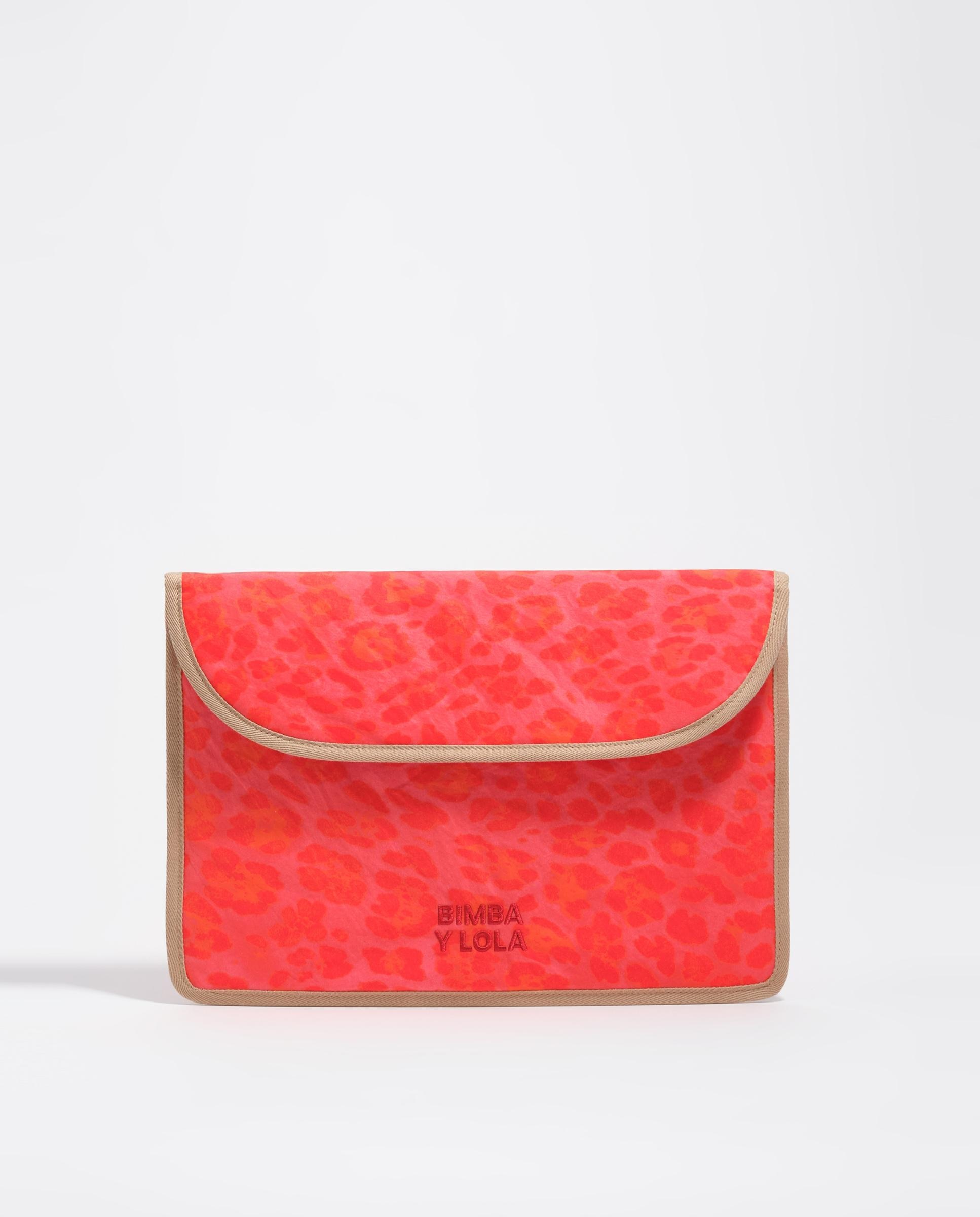 Imagem 0 de Bolsa para Telemóvel em Nylon Leopard