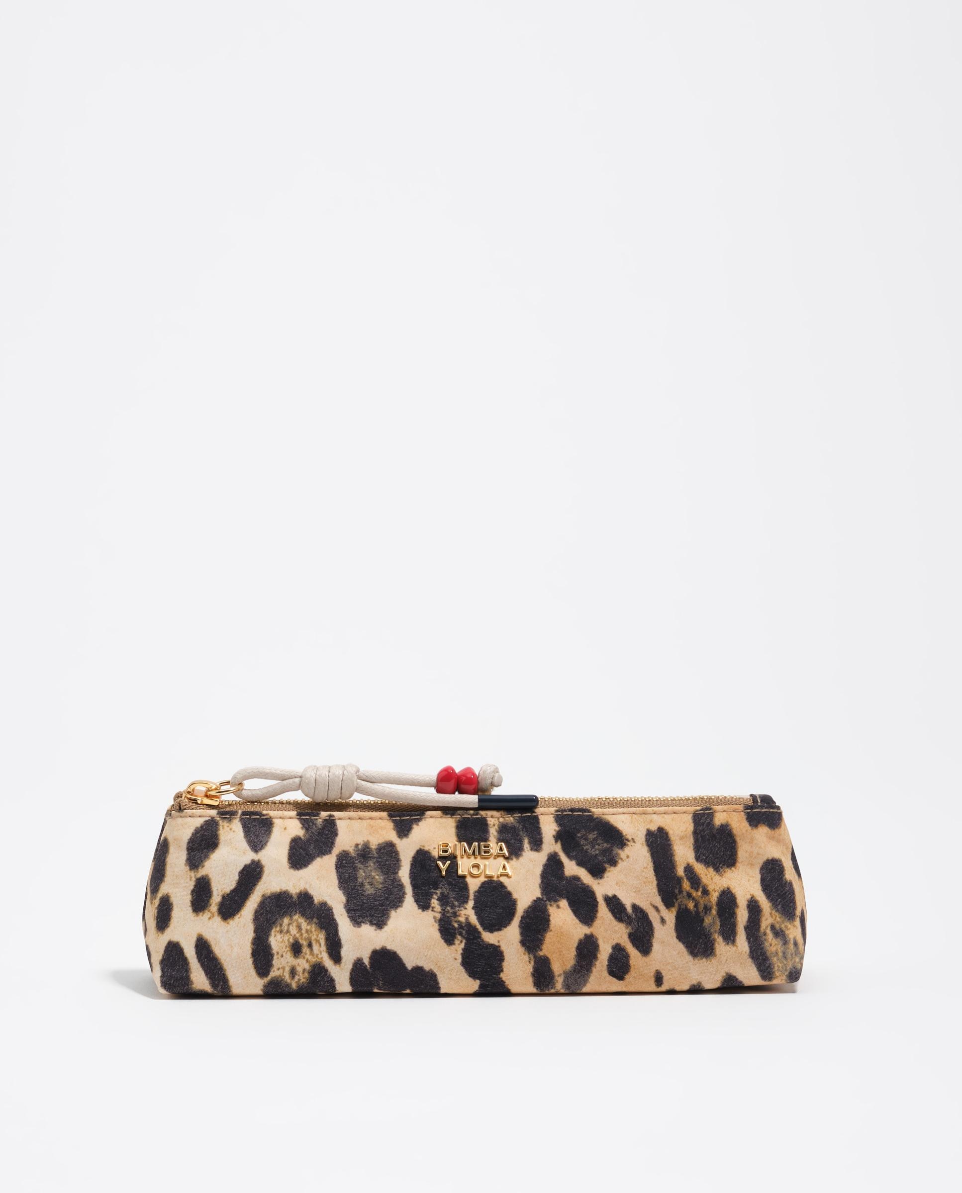 Imagem 0 de Estojo em Nylon Leopardo