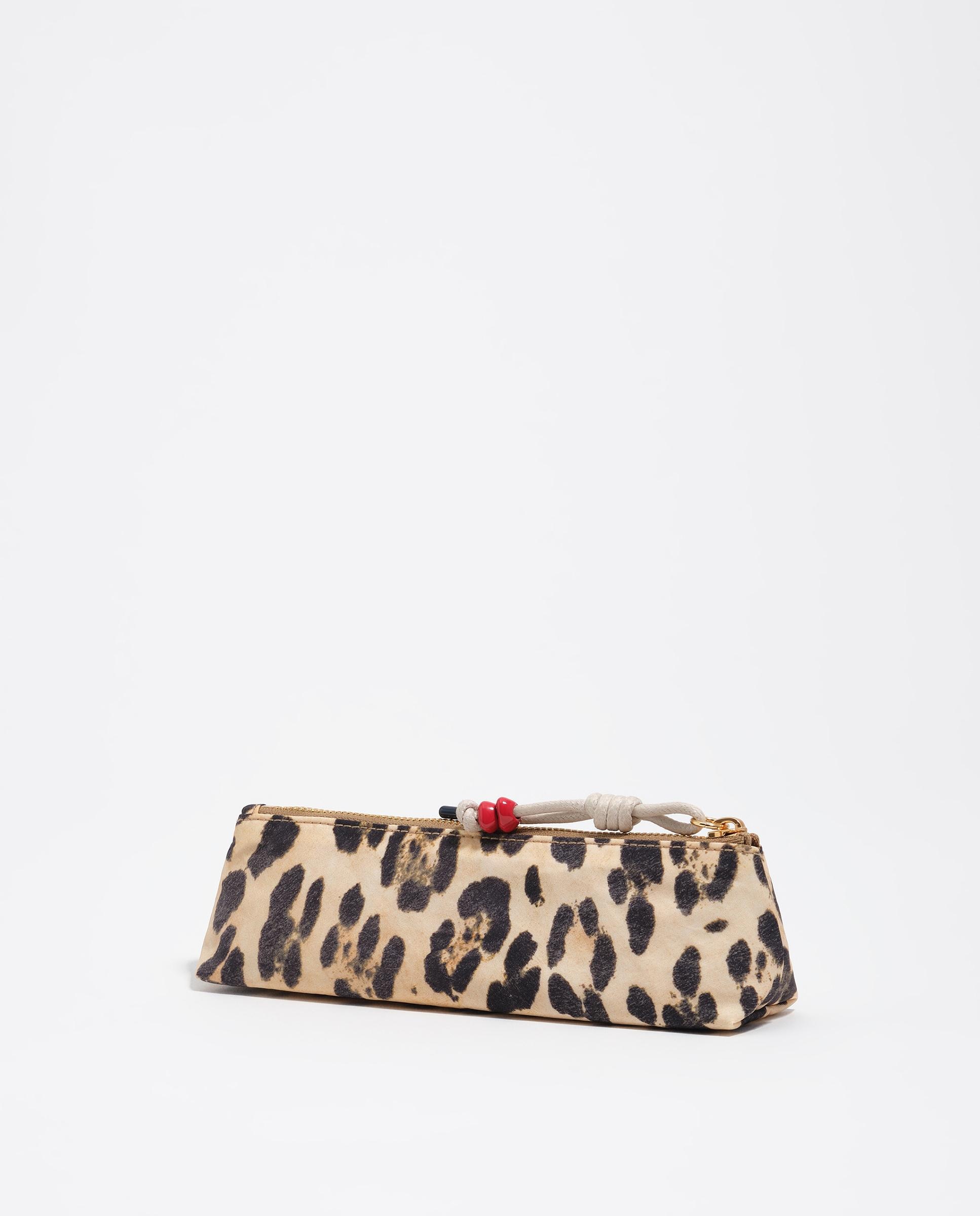 Estojo em Nylon Leopardo Natural-4