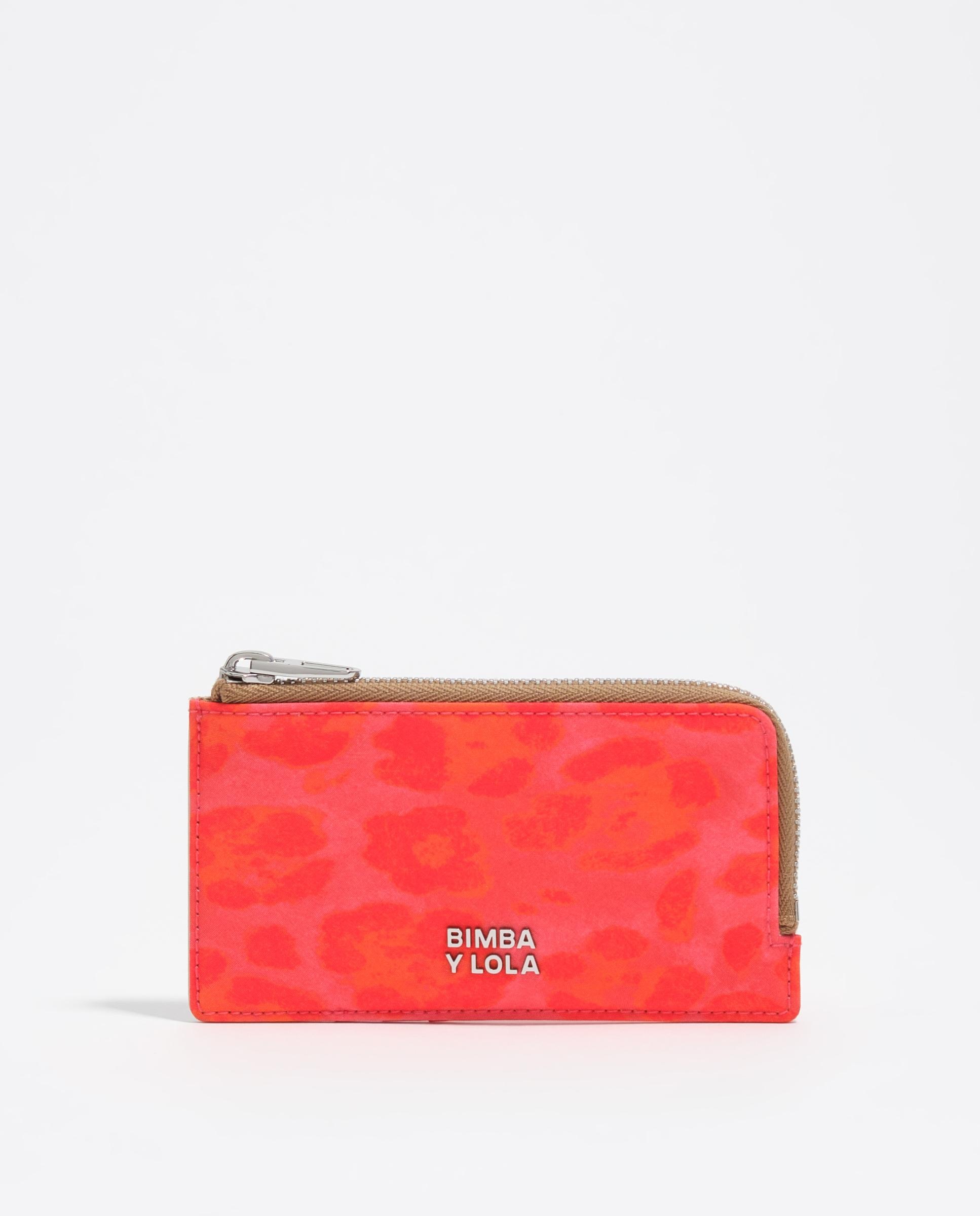 Imagem 0 de Porta-cartões com Estampado de Leopardo