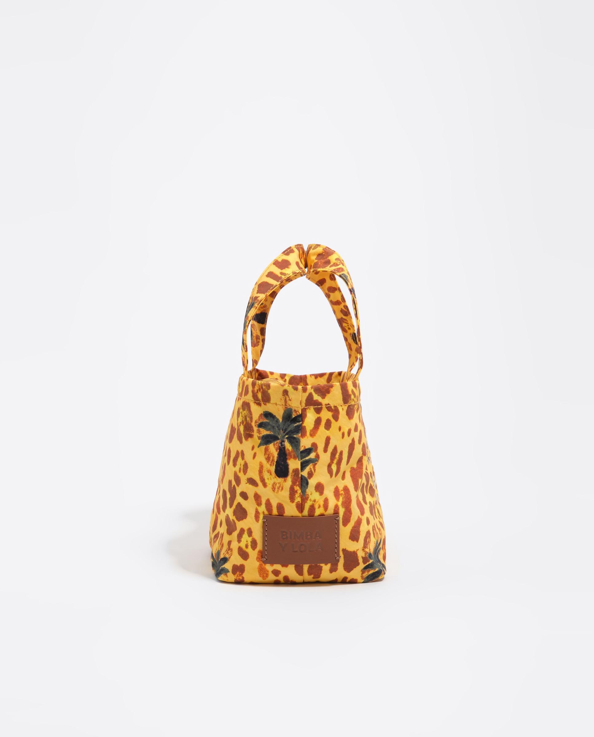 Imagem 0 de Mala Mini de Nylon Leopard Palms