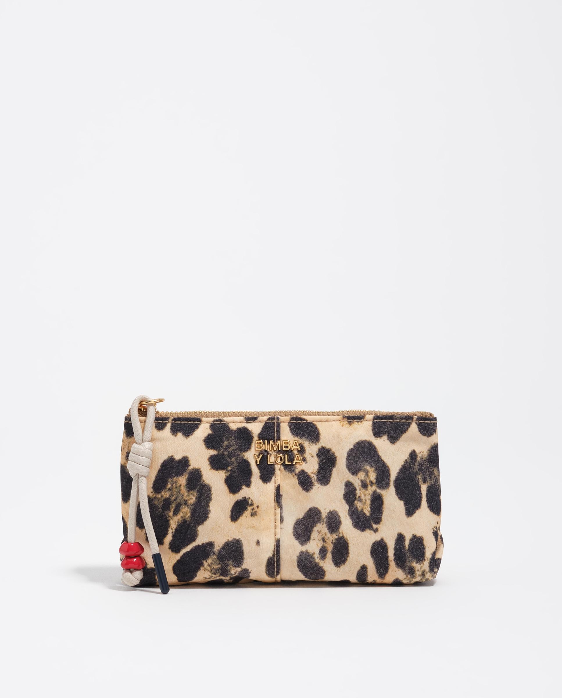 Imagem 0 de Porta-moedas em Nylon Leopardo