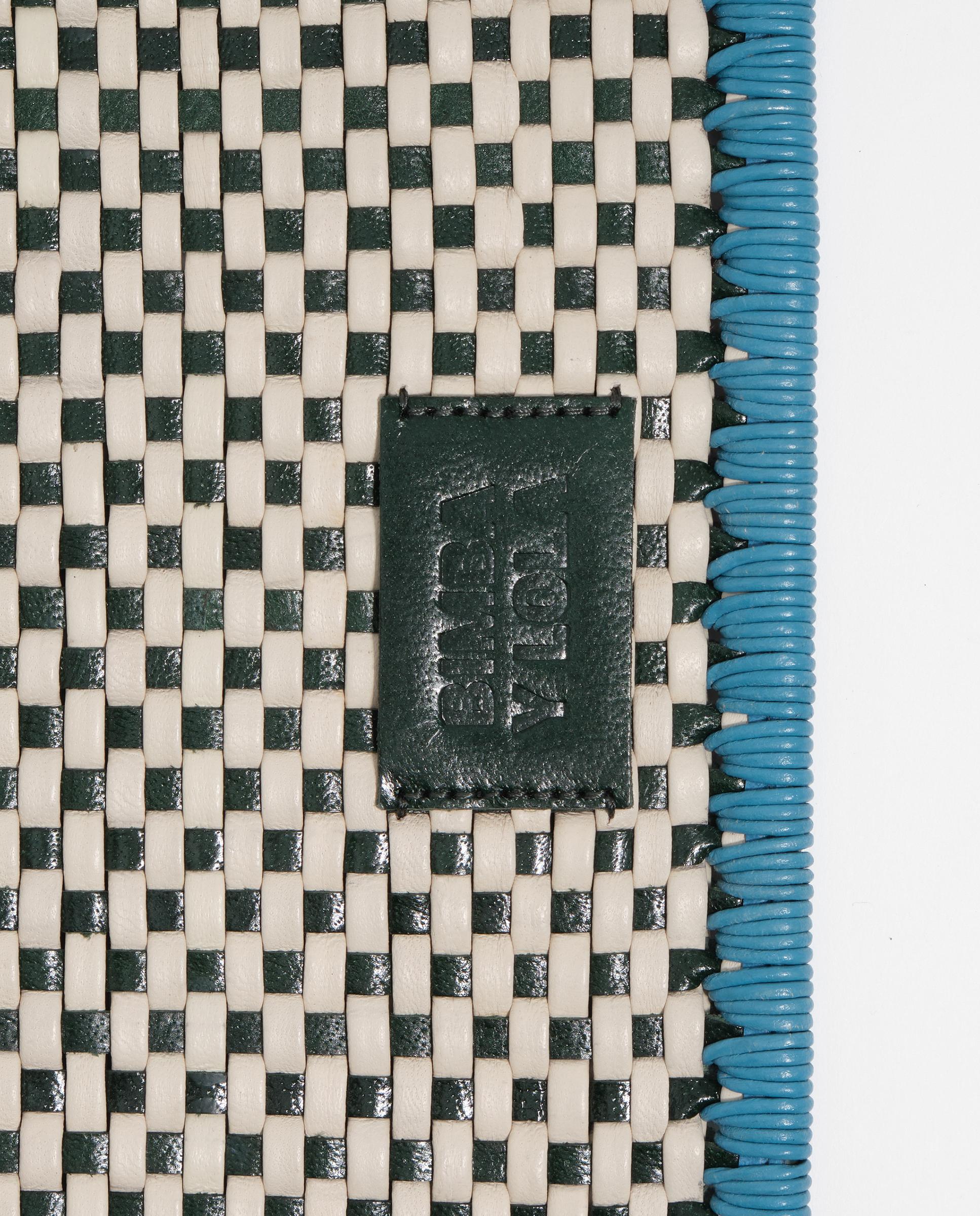 Necessaire Médio com Fecho Zip Azul-2