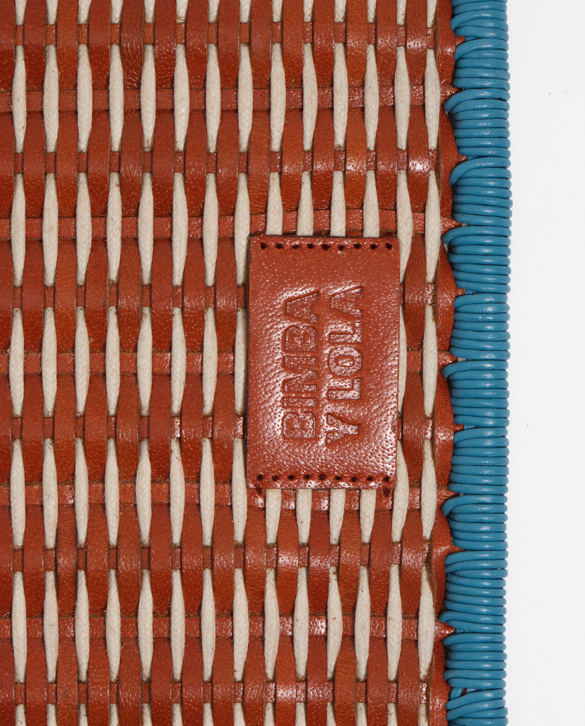 Necessaire Médio com Fecho Zip Castanho-2