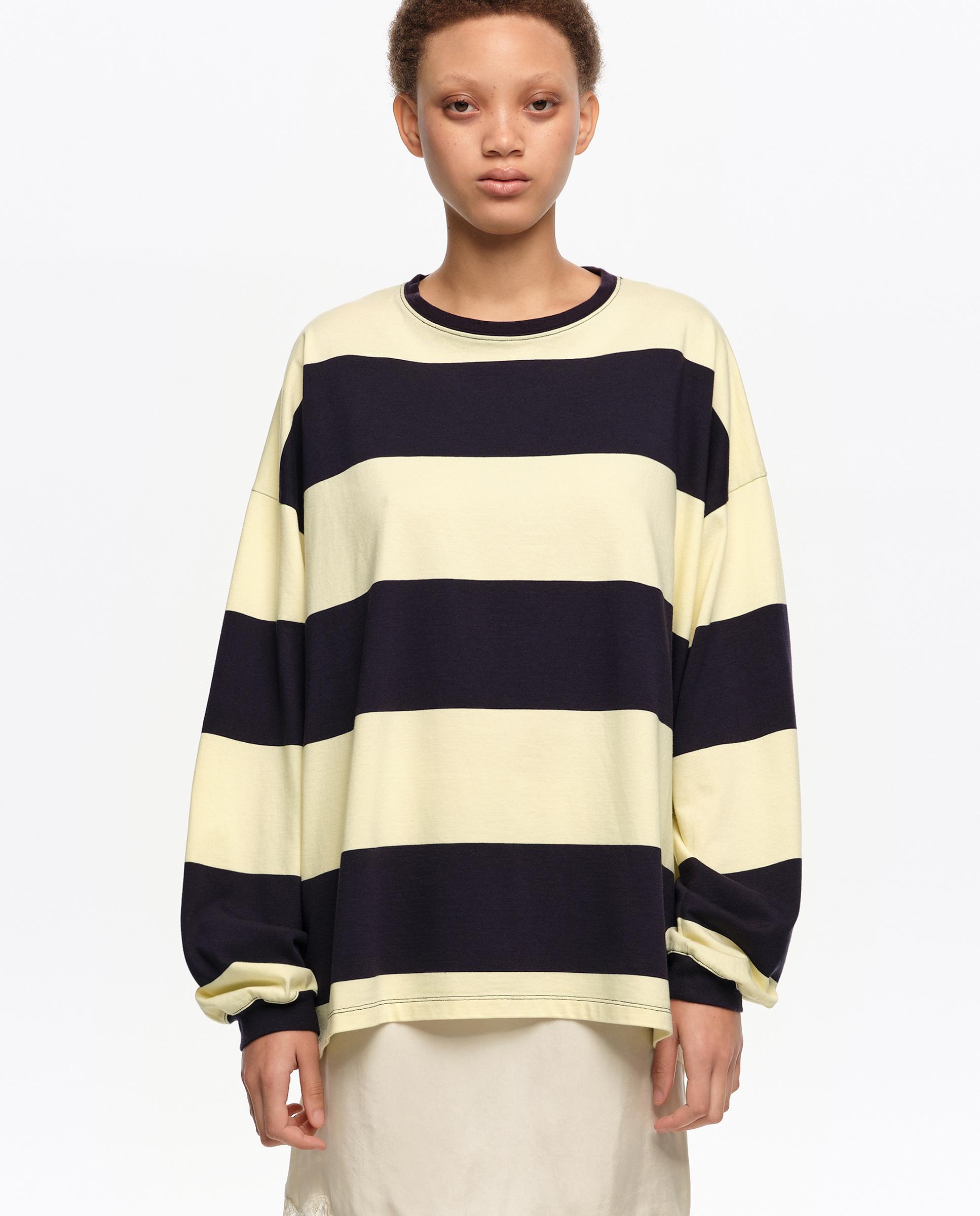 Imagem 1 de T-shirt Oversize Às Riscas
