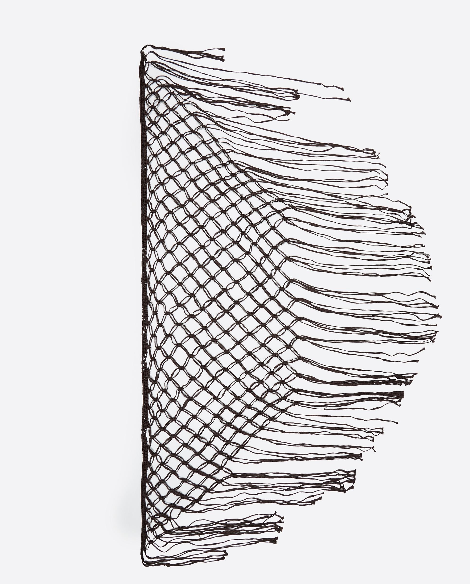 Imagem 0 de Xaile Entrançado com Franjas