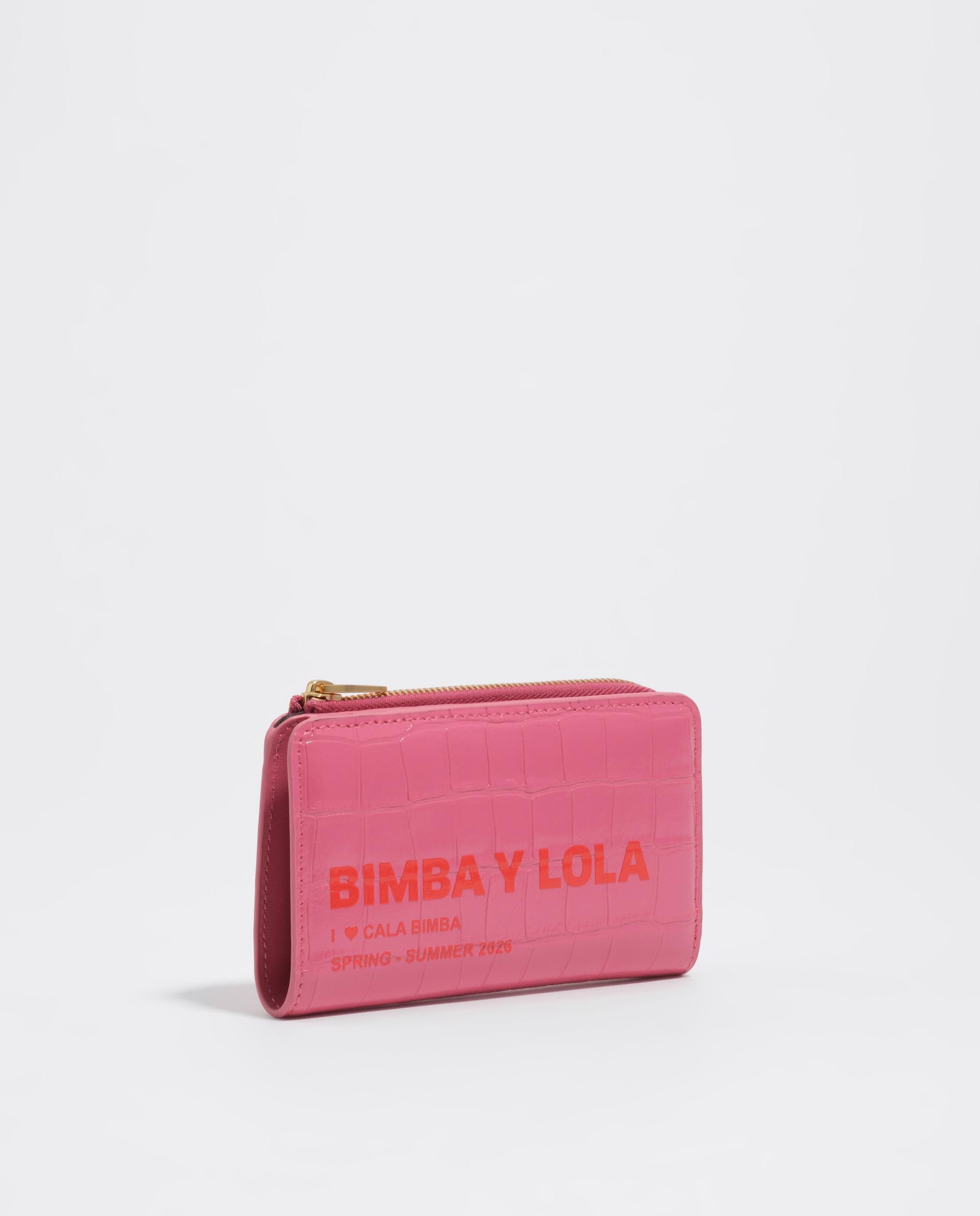 Imagem 0 de Carteira Pequena com Gravado Crocodilo