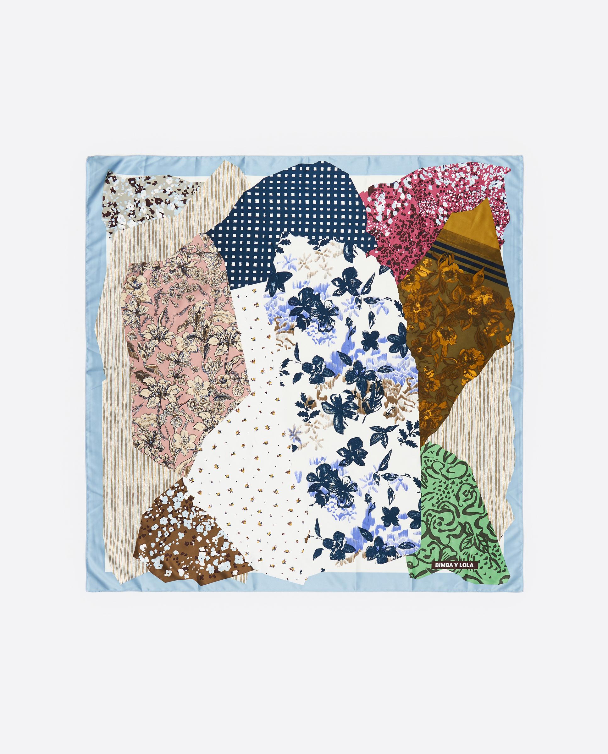 Imagem 0 de Lenço com Estampado Collage Prints