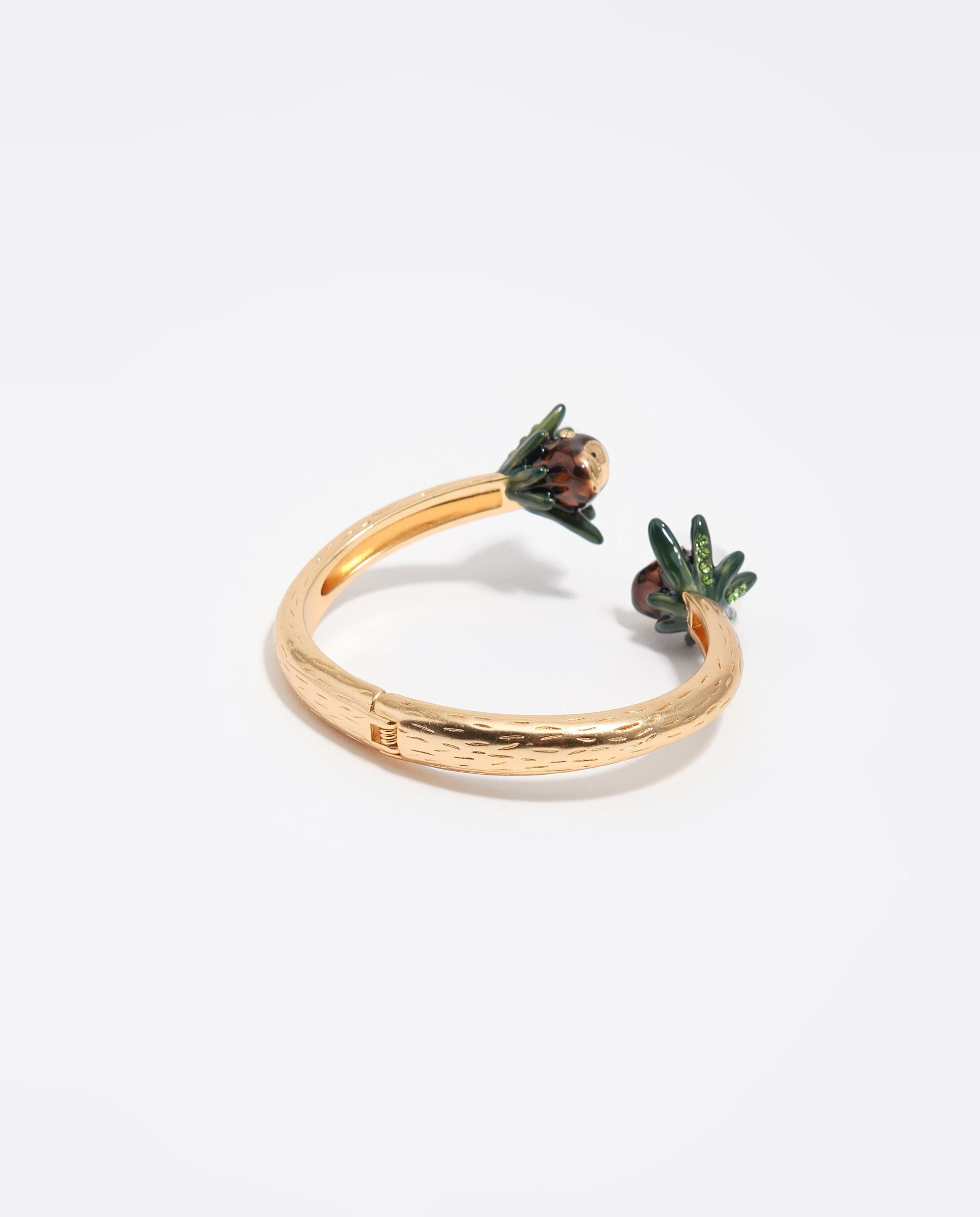 Bracelete Cruzada Macacos Castanho-4