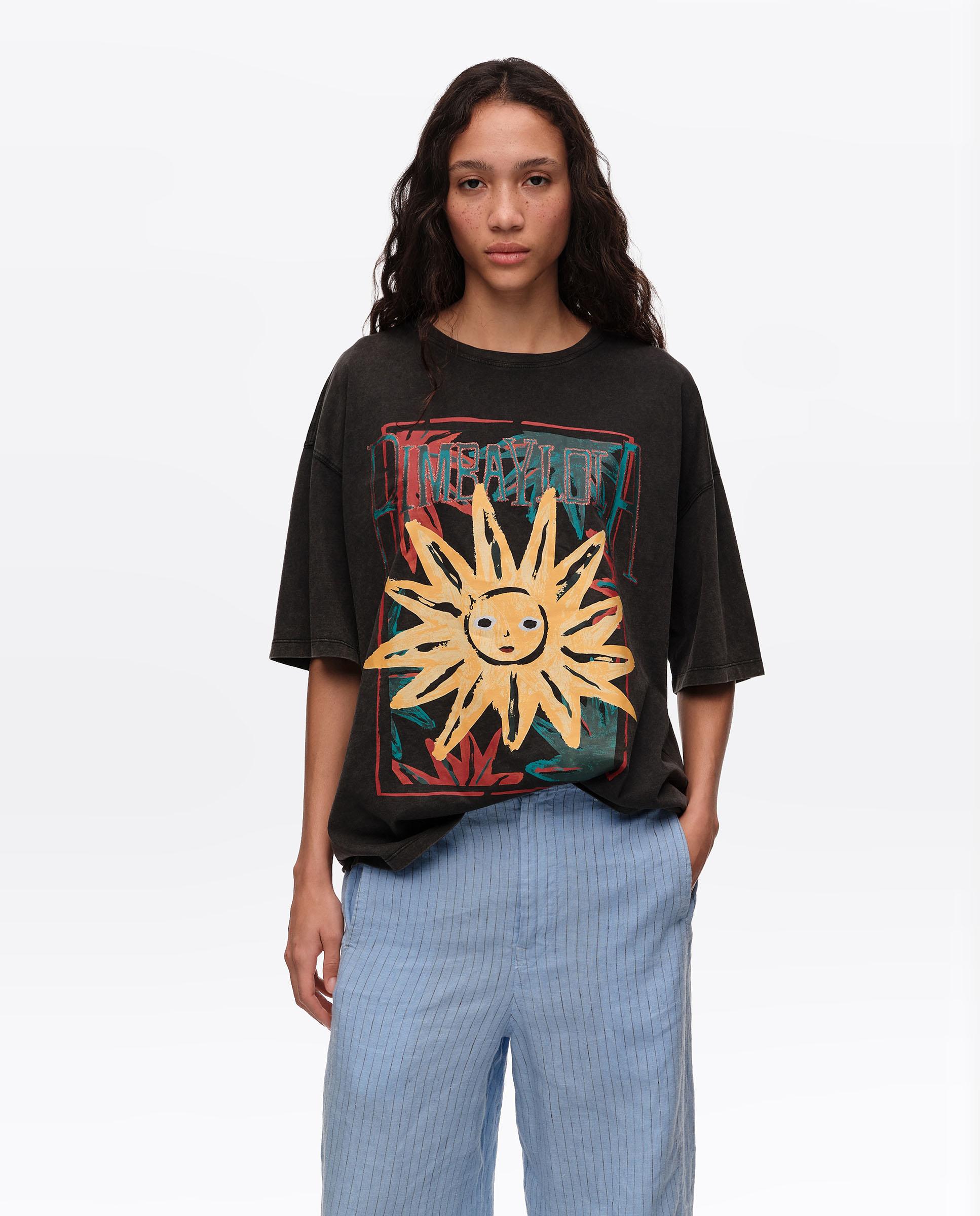 Imagem 0 de T-shirt com Logo Sun