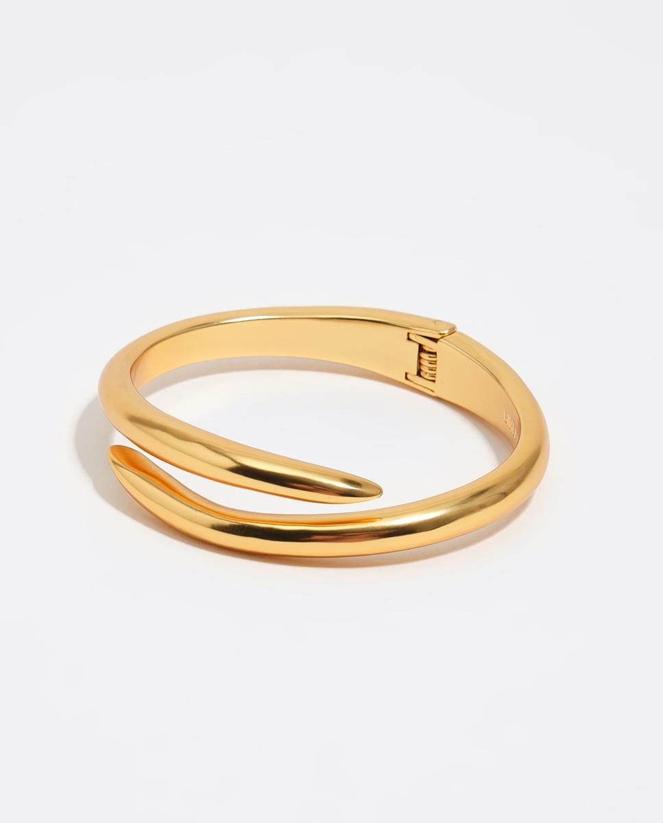 Imagem 0 de Pulseira Rígida de Metal Cruzada